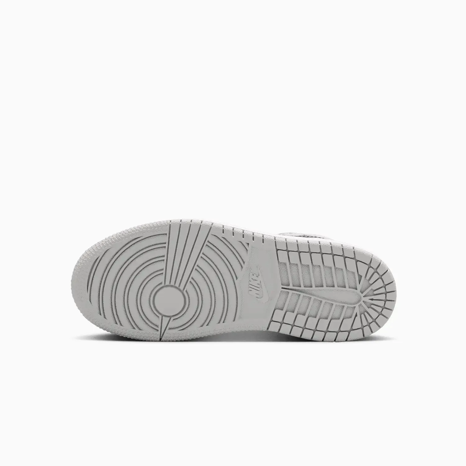 Foot Shaped Sneakers Kid's Air Jordan 1 Mid "Barons" Pre School