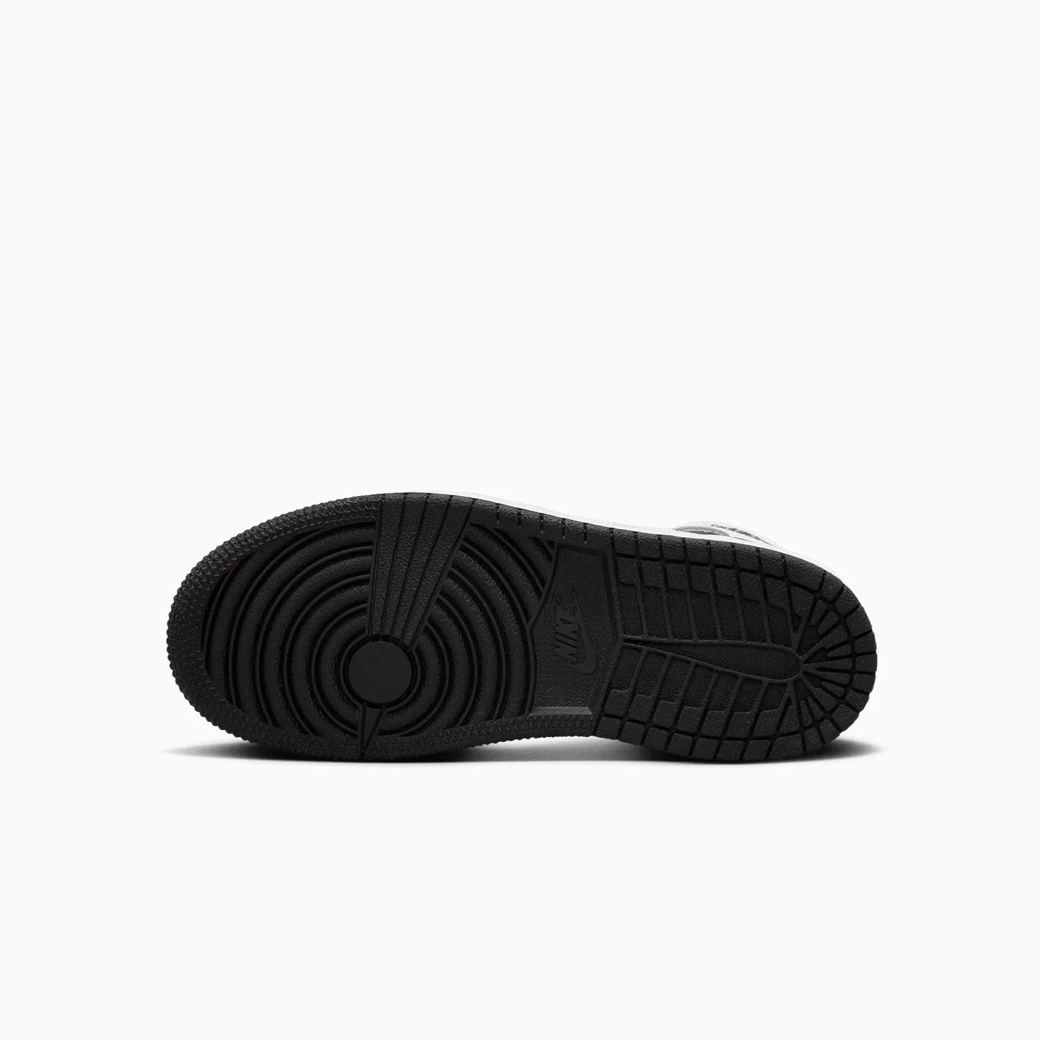 Kid's Air Jordan 1 Retro High OG "Black White" Pre School Boots Platform Sneakers