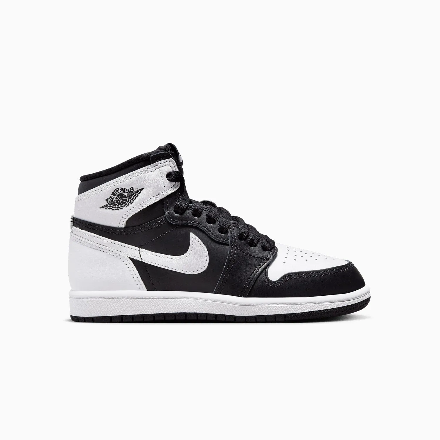 Best Sneakers For Work Kid's Air Jordan 1 Retro High OG "Black White" Pre School