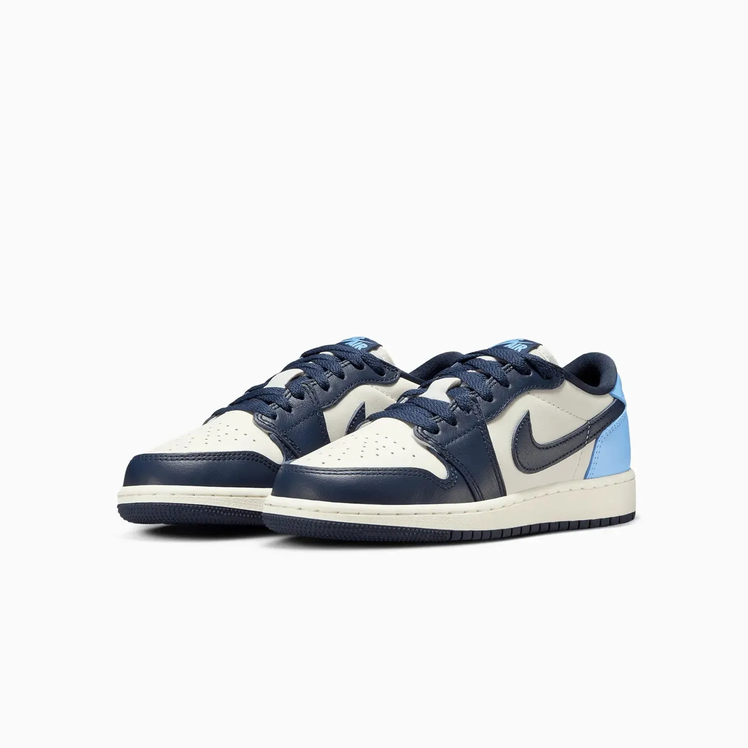 Kid's Air Jordan 1 Retro Low OG "Obsidian" Grade School Kors Sneakers