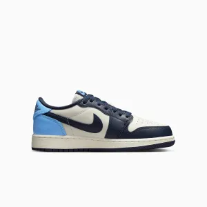 Dr Schools Sneakers Kid's Air Jordan 1 Retro Low OG "Obsidian" Grade School