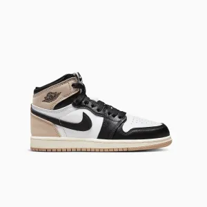 Size Basketball Sneakers Kid's Air Jordan 1 Retro OG "Latte" Pre School