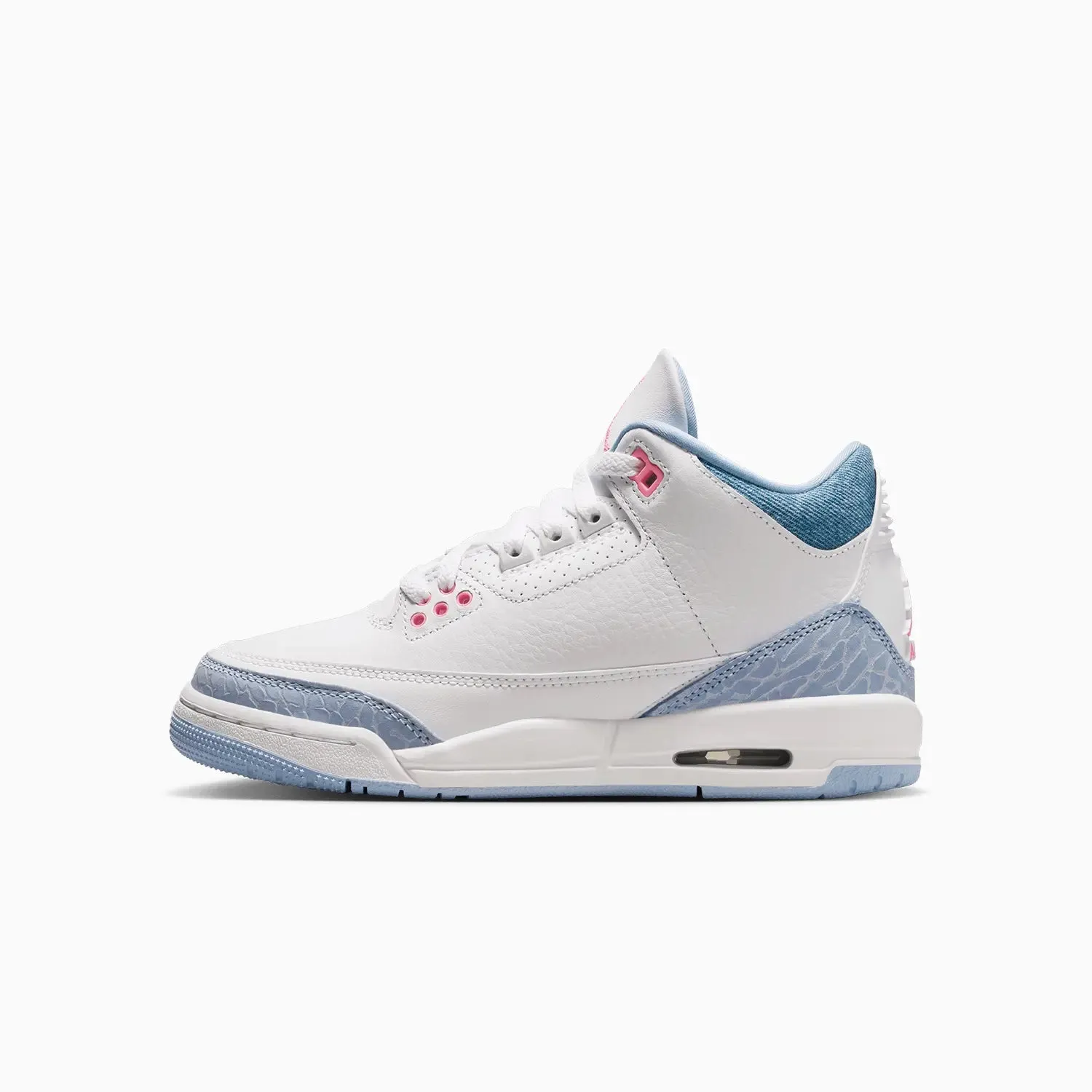 Kid's Air Jordan 3 Retro "White Cobalt Bliss" Grade School Cheapest Sneakers