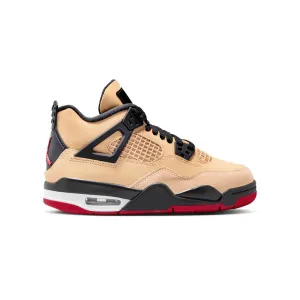 Kids Air Jordan 4 Retro 'Pizza' Comp Toe Sneakers