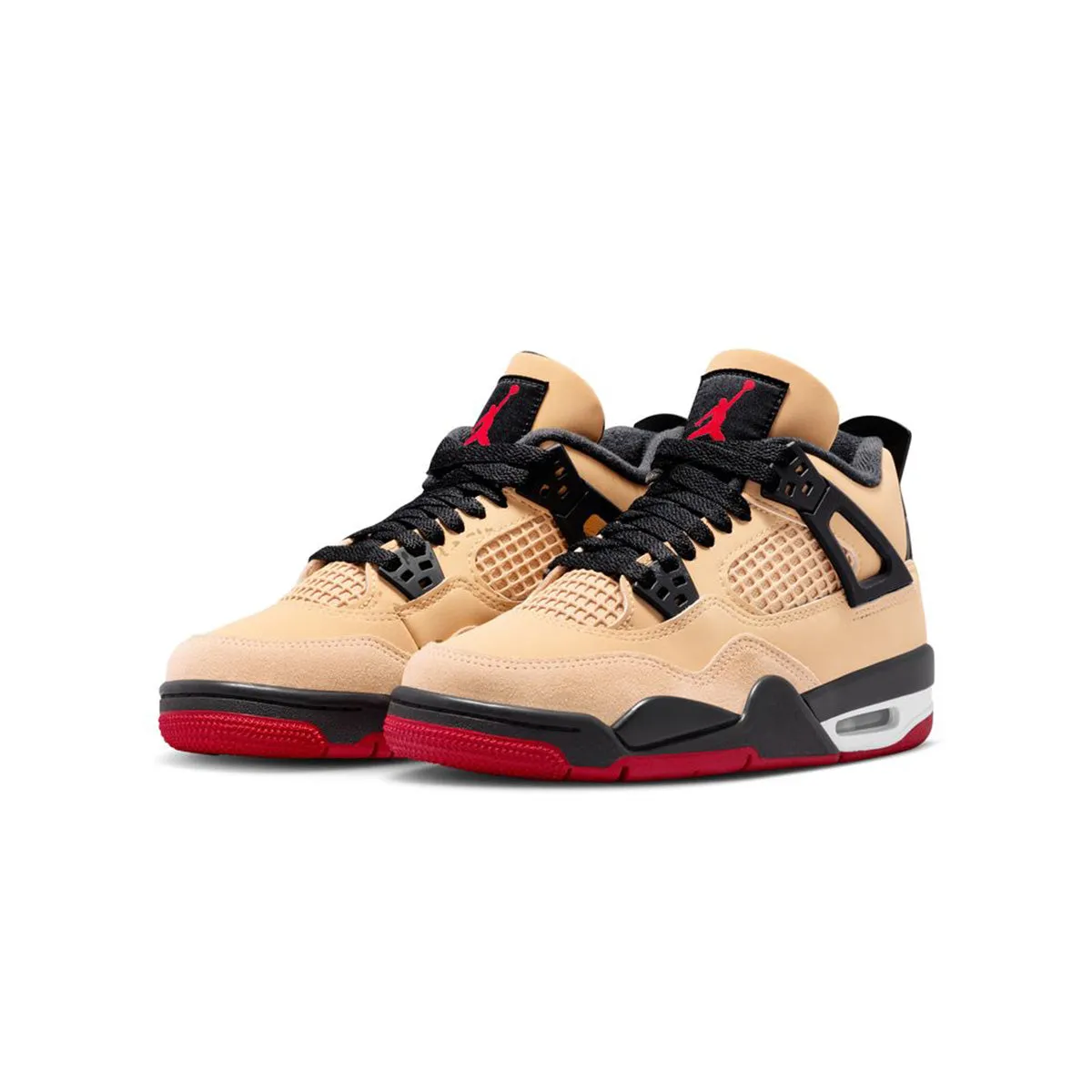 Kids Air Jordan 4 Retro 'Pizza' Levi Sneakers