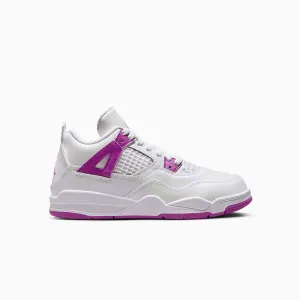 Kid's Air Jordan 4 Retro "Hyper Violet" Pre School Steel Toe Sneakers Near Me