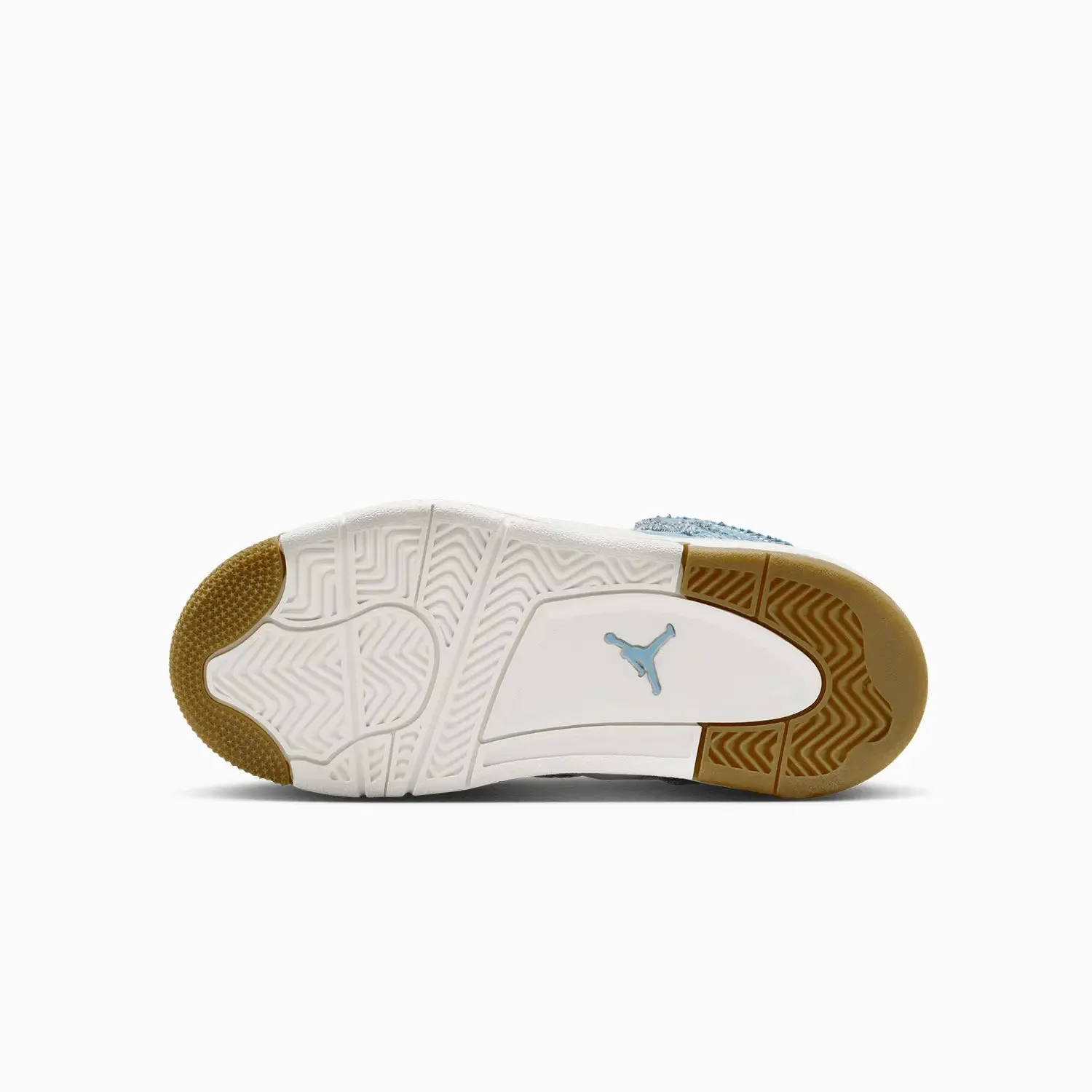 Kid's Air Jordan 4 Retro Tex "Denim" Pre-School Bapesta Sneakers