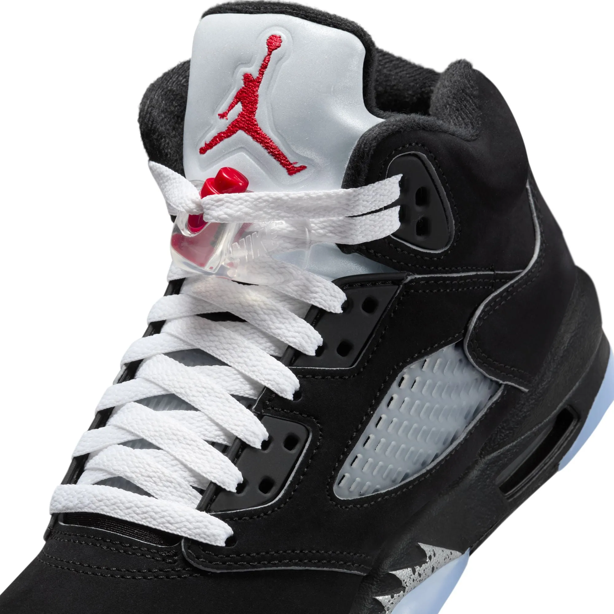 Kids Air Jordan 5 Retro OG 'Black Metallic Reimagined' Jennifer Lopez Sneakers