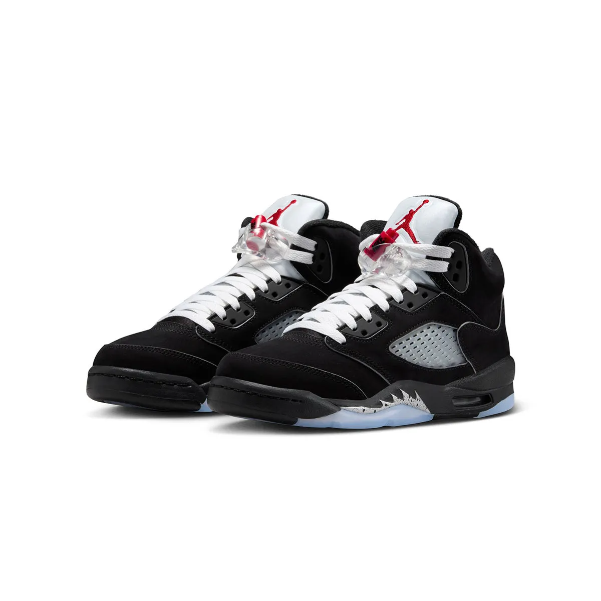 Kids Air Jordan 5 Retro OG 'Black Metallic Reimagined' Affordable Running Sneakers