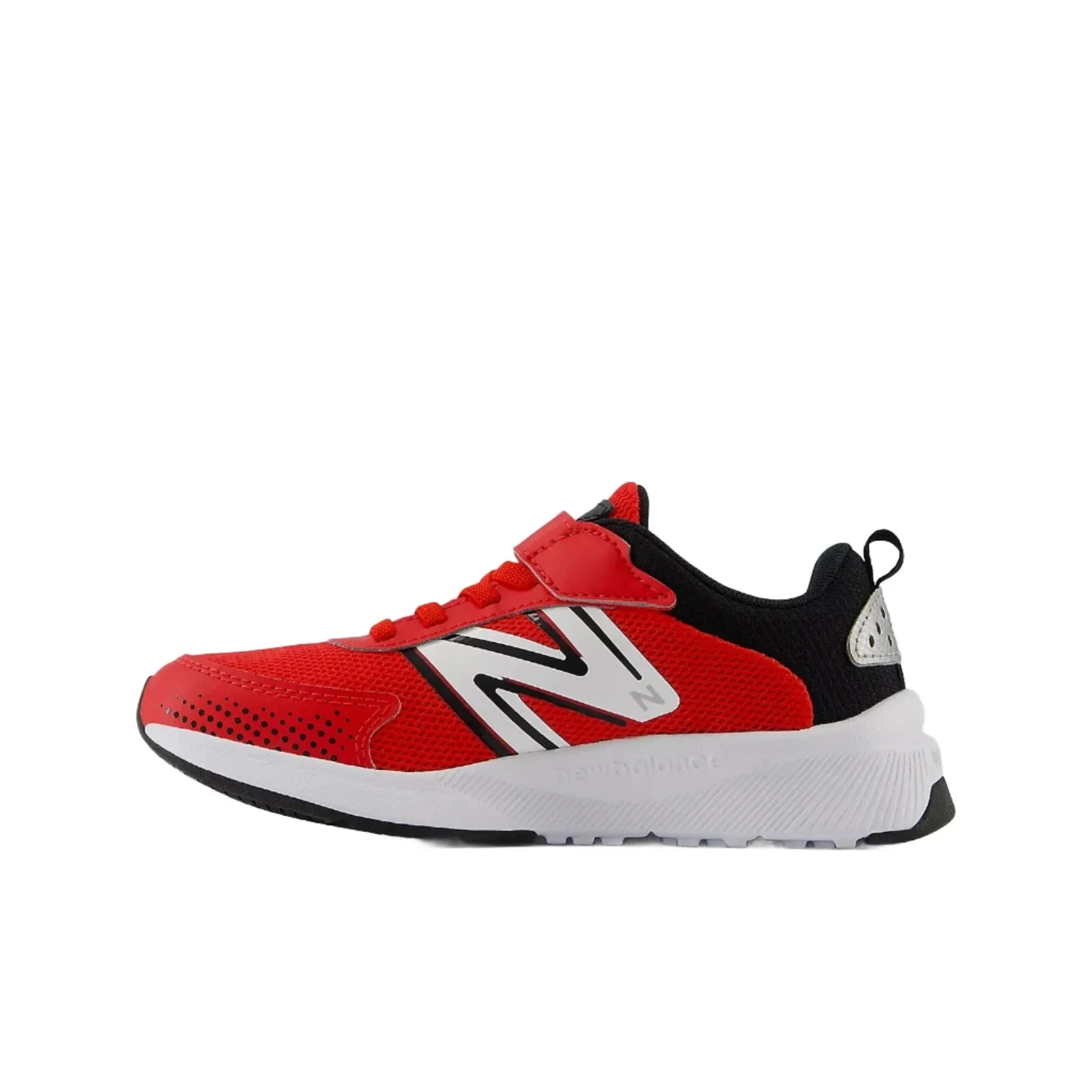 Kid's Dynasoft 545 Bungee Lace with Top Strap True Red/Black (10.5c-3Y) Air Max 90 Reflective Casual Shoes