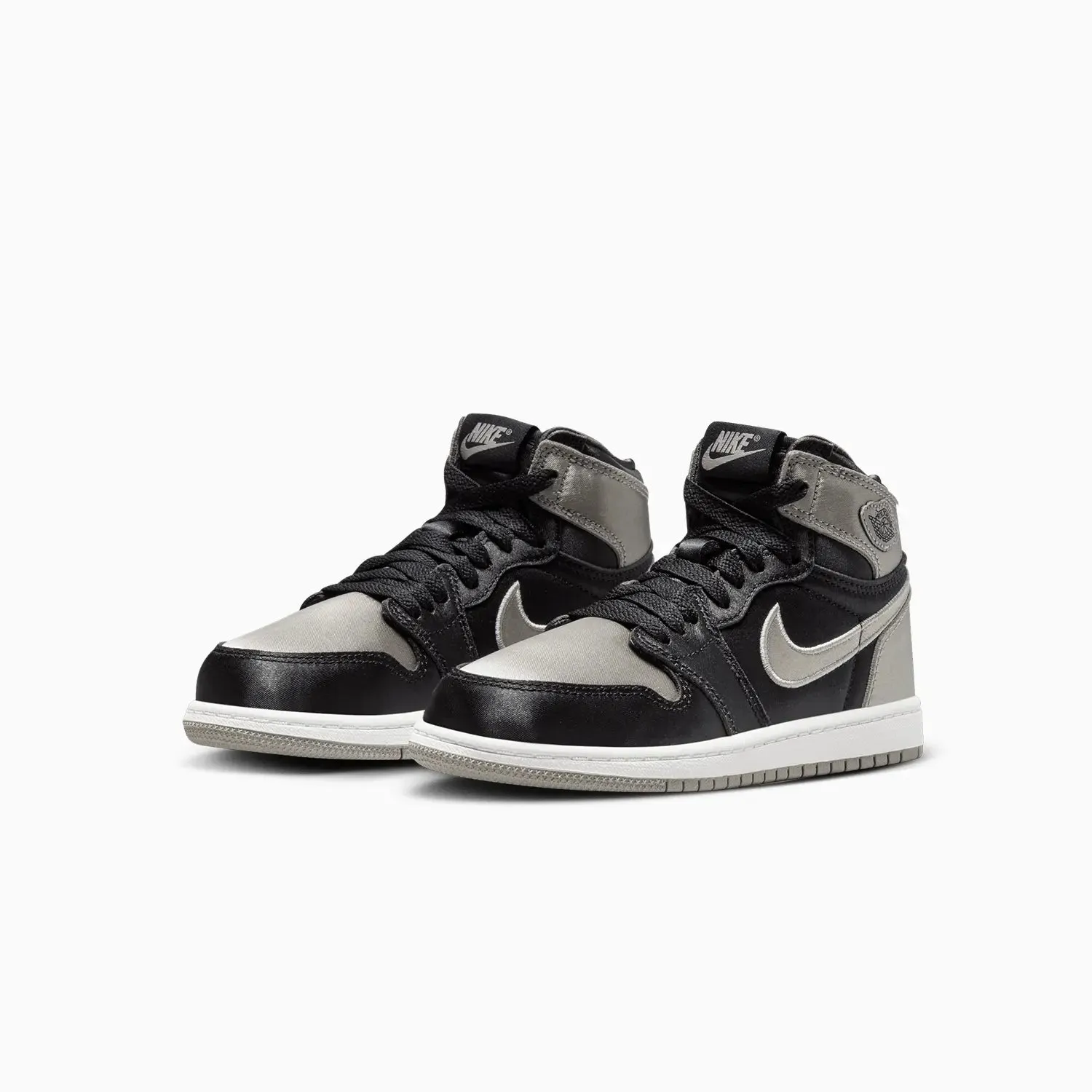 Kid's Jordan 1 Retro High OG "Satin Shadow" Pre School Bridal Party Sneakers