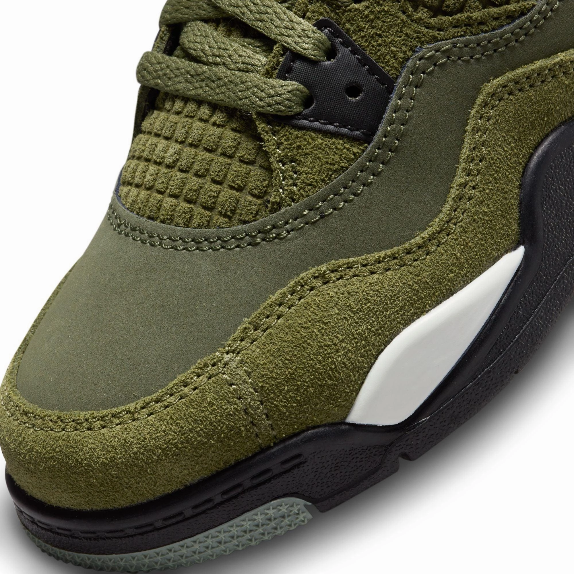 Denim And Sneakers Kids' Air Jordan 4 Retro SE Craft 'Medium Olive'
