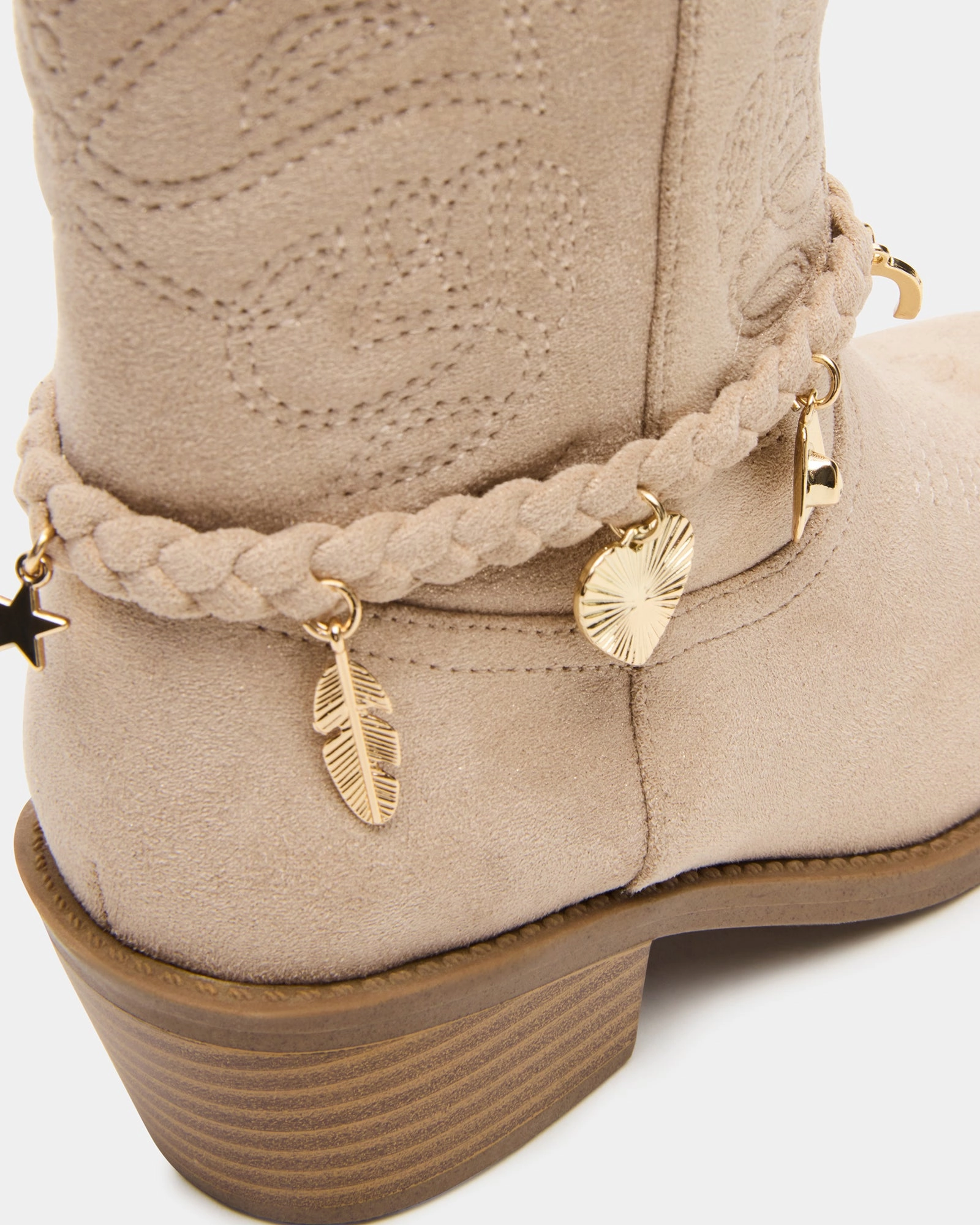 High Heel Boots Knee High KIDS' LEANA SAND