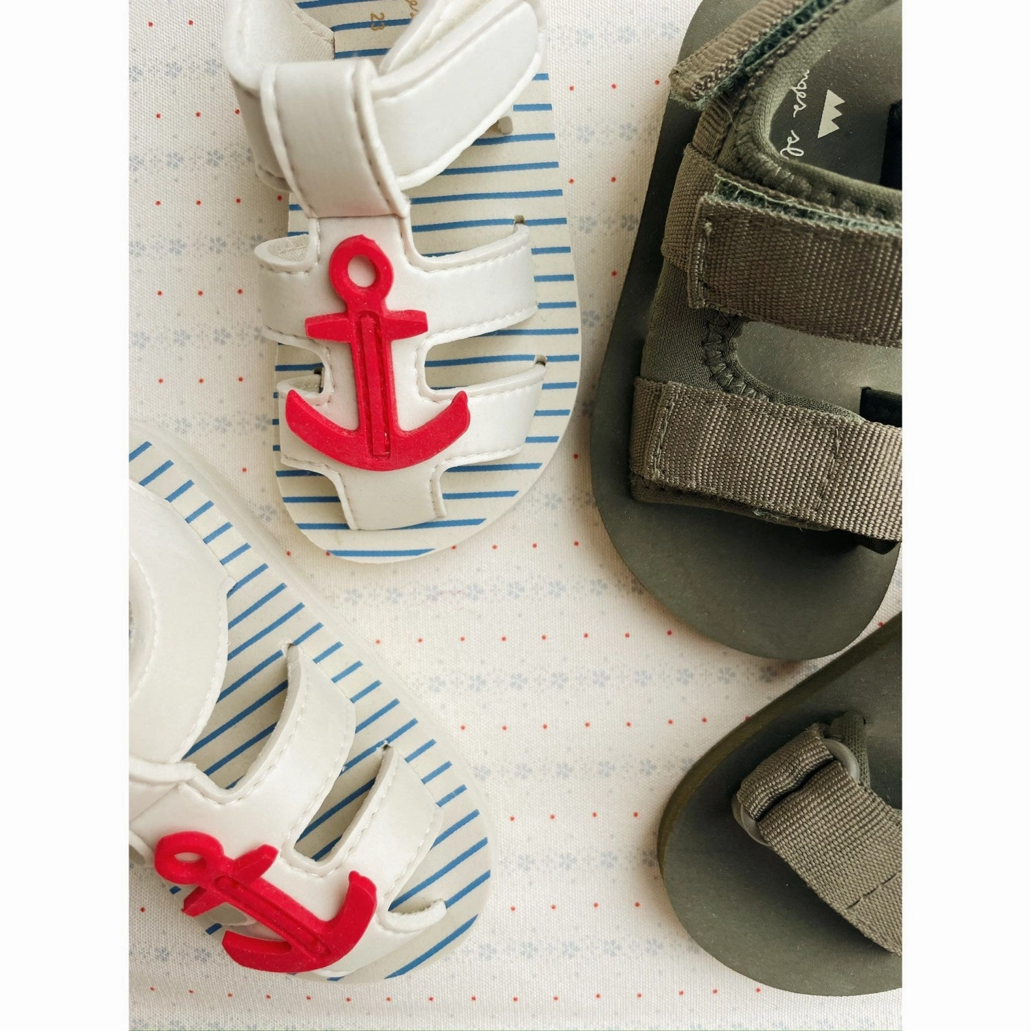 Sandals With Toe Loop Konges Sljd Stripe Provance Sable Sandal.