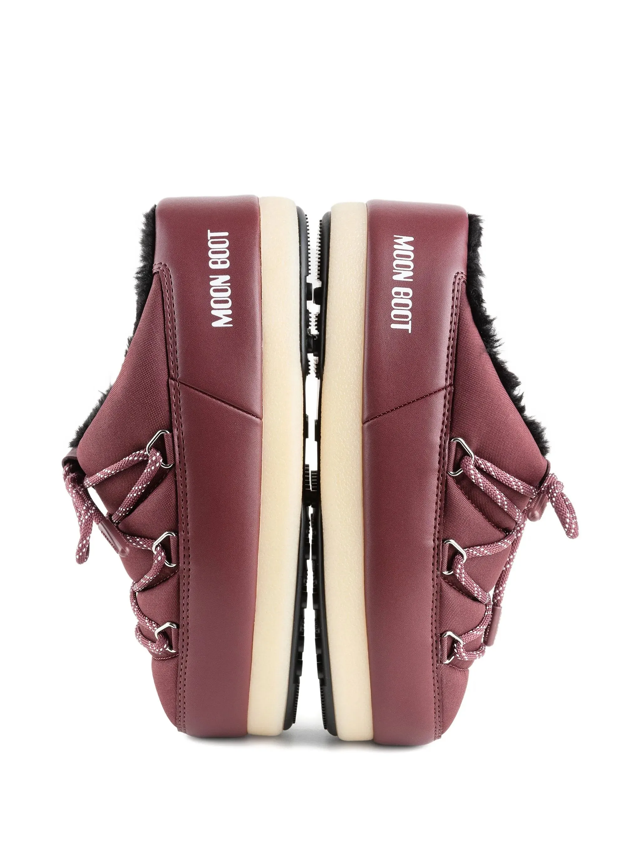 lace-up mule boots Boots On The Ground