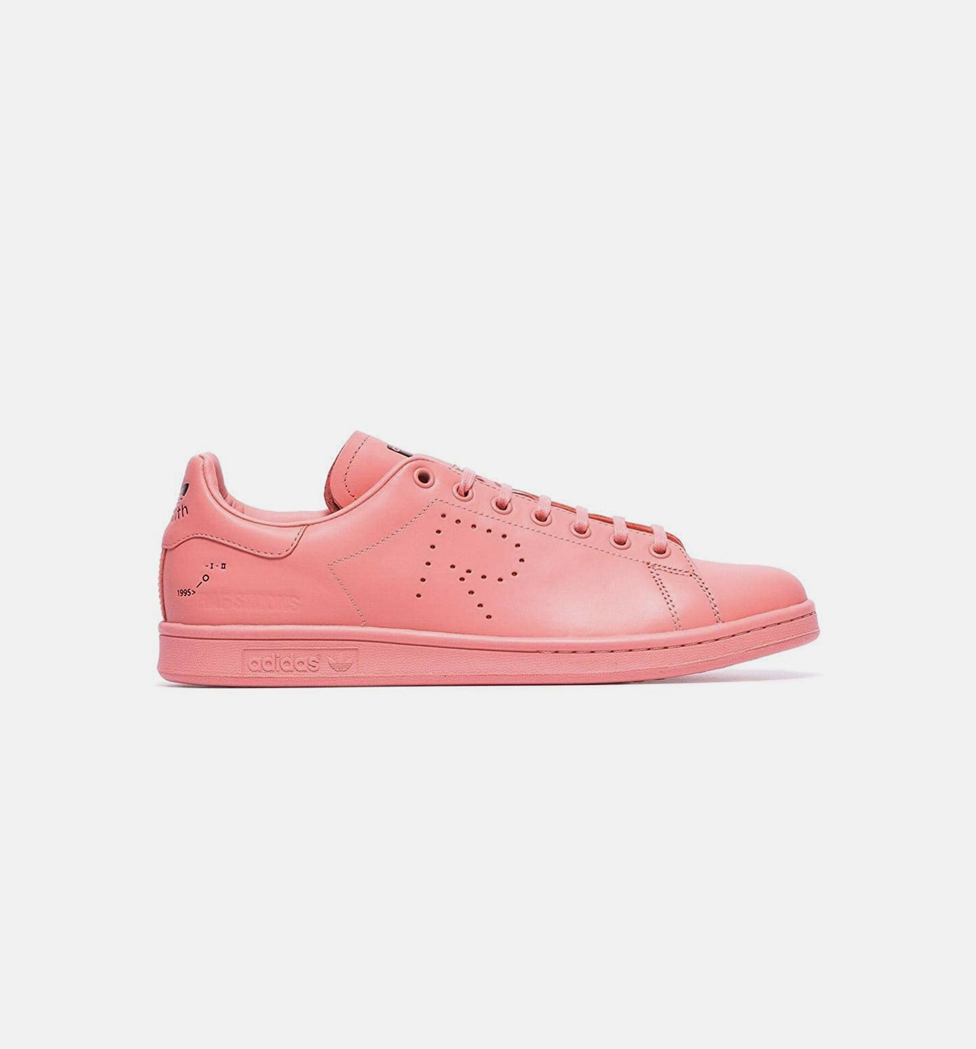 Raf Simons Stan Smith Mens Shoes - Tactile Rose/Bliss Pink/Feather White Adidas By Stella Mccartney Solarglide Running Shoes
