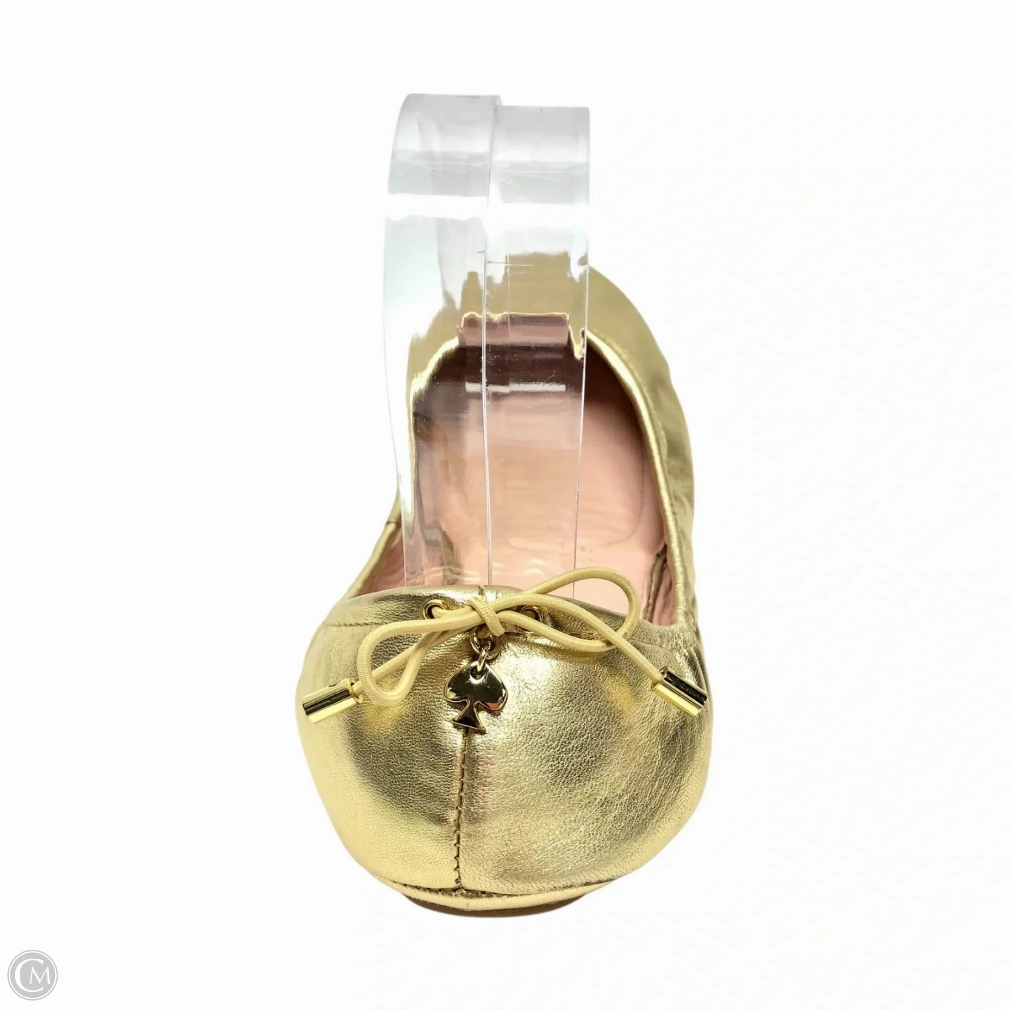 Casual Dress Tennis Shoes Shoes Designer By Kate Spade In Gold, Size: 10