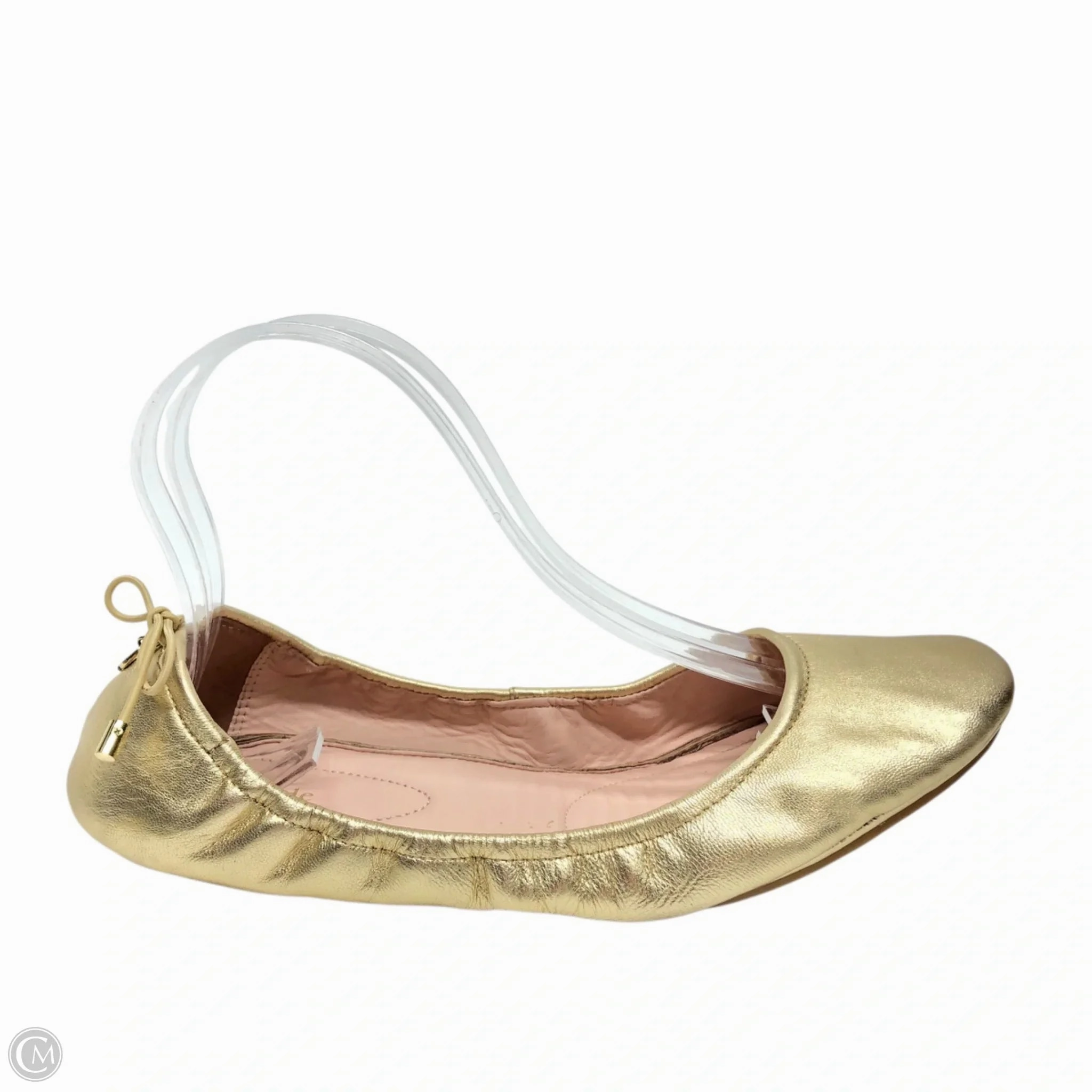 Casual White Shoes Shoes Designer By Kate Spade In Gold, Size: 10