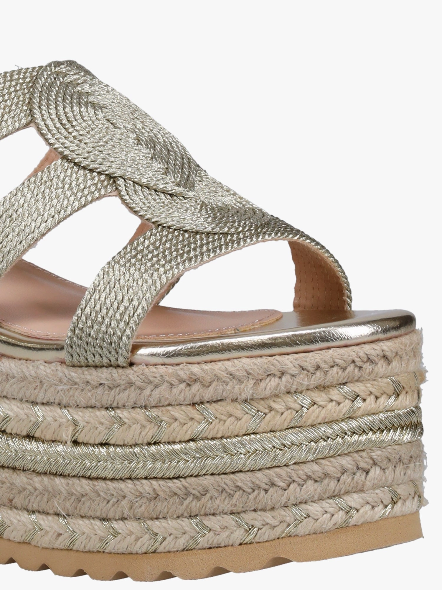 Size 15 Casual Dress Shoes Lenna Gold Braid