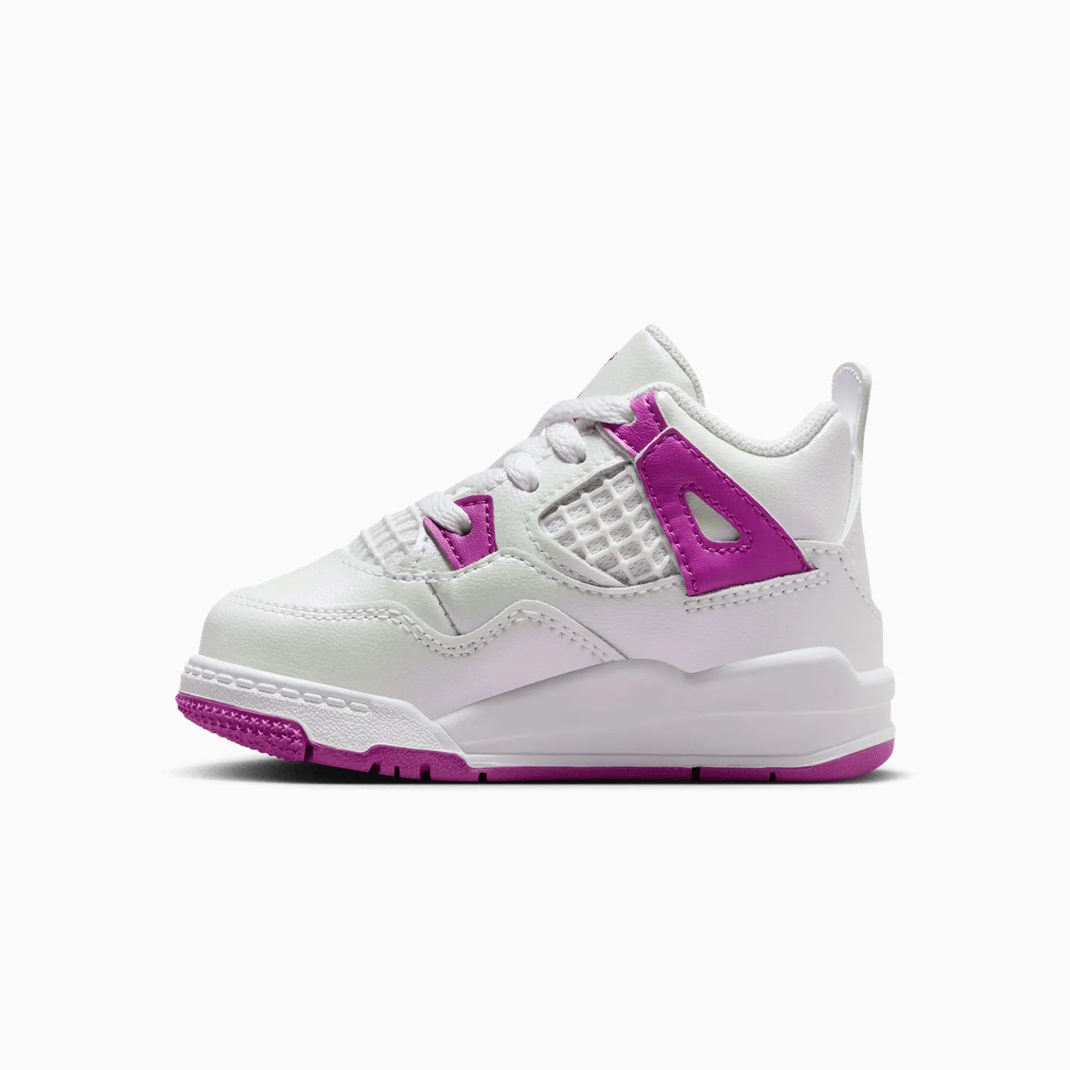 Kid's Air Jordan 4 Retro "Hyper Violet" Toddlers Kool Kiy Sneakers