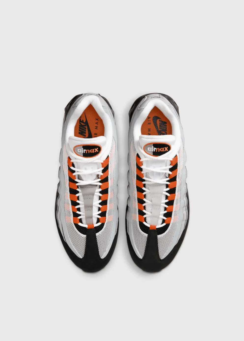 Air Max 95 OG 'Bright Mandarin' Sneakers Nike Crib Shoes