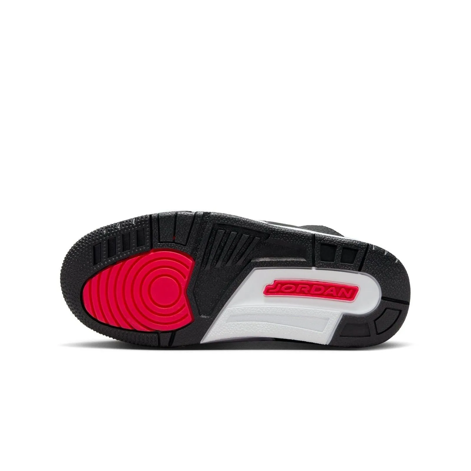 Rick Owen Sneakers Nike Kid's Air Jordan 3 Retro PS Shoes - Black / Hyper Jade / Red / White