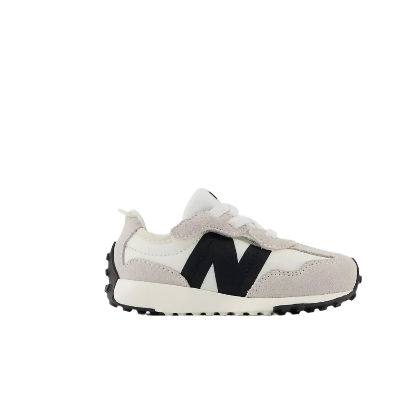 Suede New Balance Sneakers New Balance Toddler's 327 Hook & Loop Grey/Black (Sizes Infant 7 to 10)