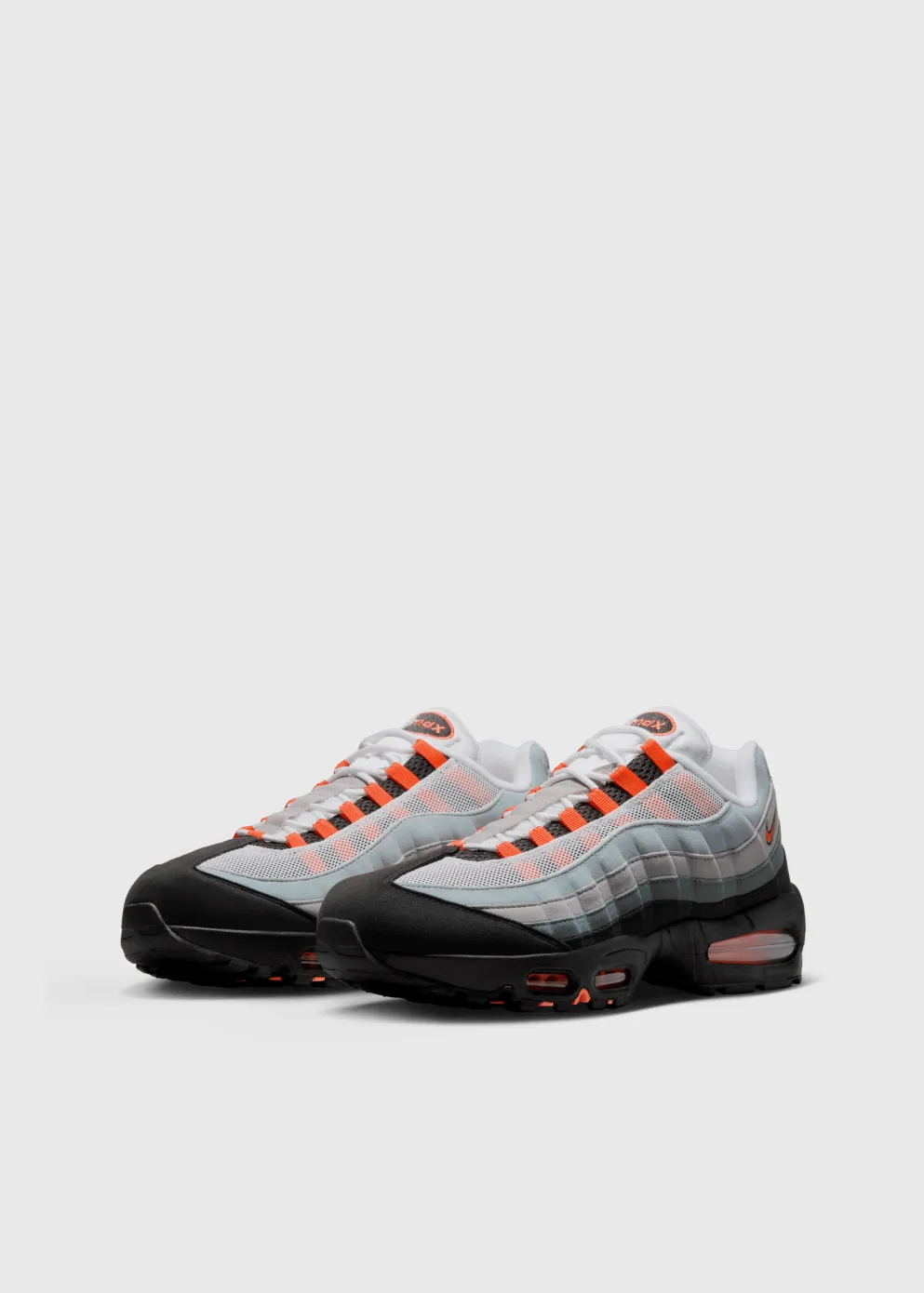Air Max 95 OG 'Bright Mandarin' Sneakers Nike Lunar Golf Shoes