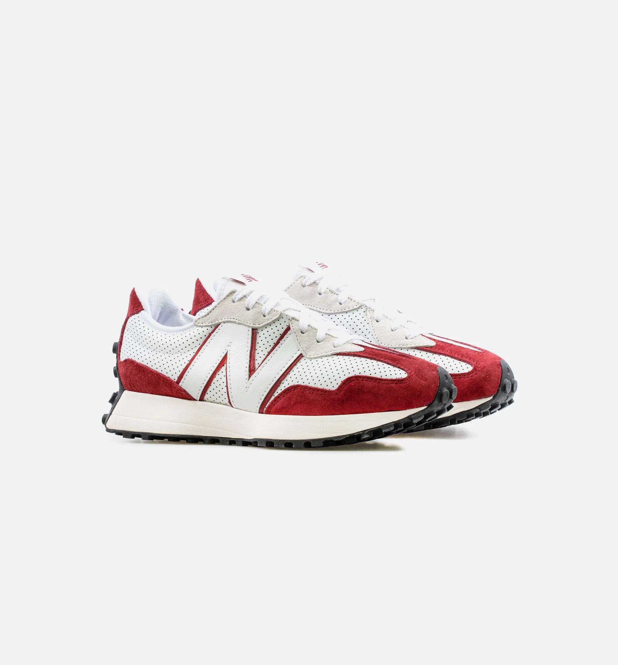 New Balance Shoes Men Black 327 Primary Mens Lifestyle Shoe - Red/White
