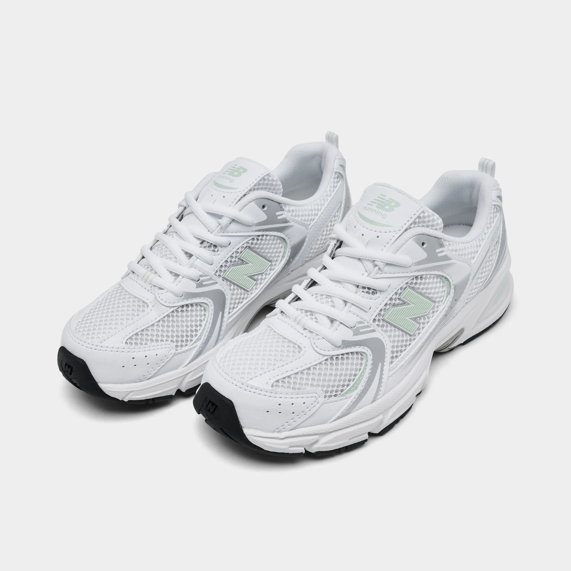 New Balance Juniors' 530 White / Silver New Balance 9060 Little Kids