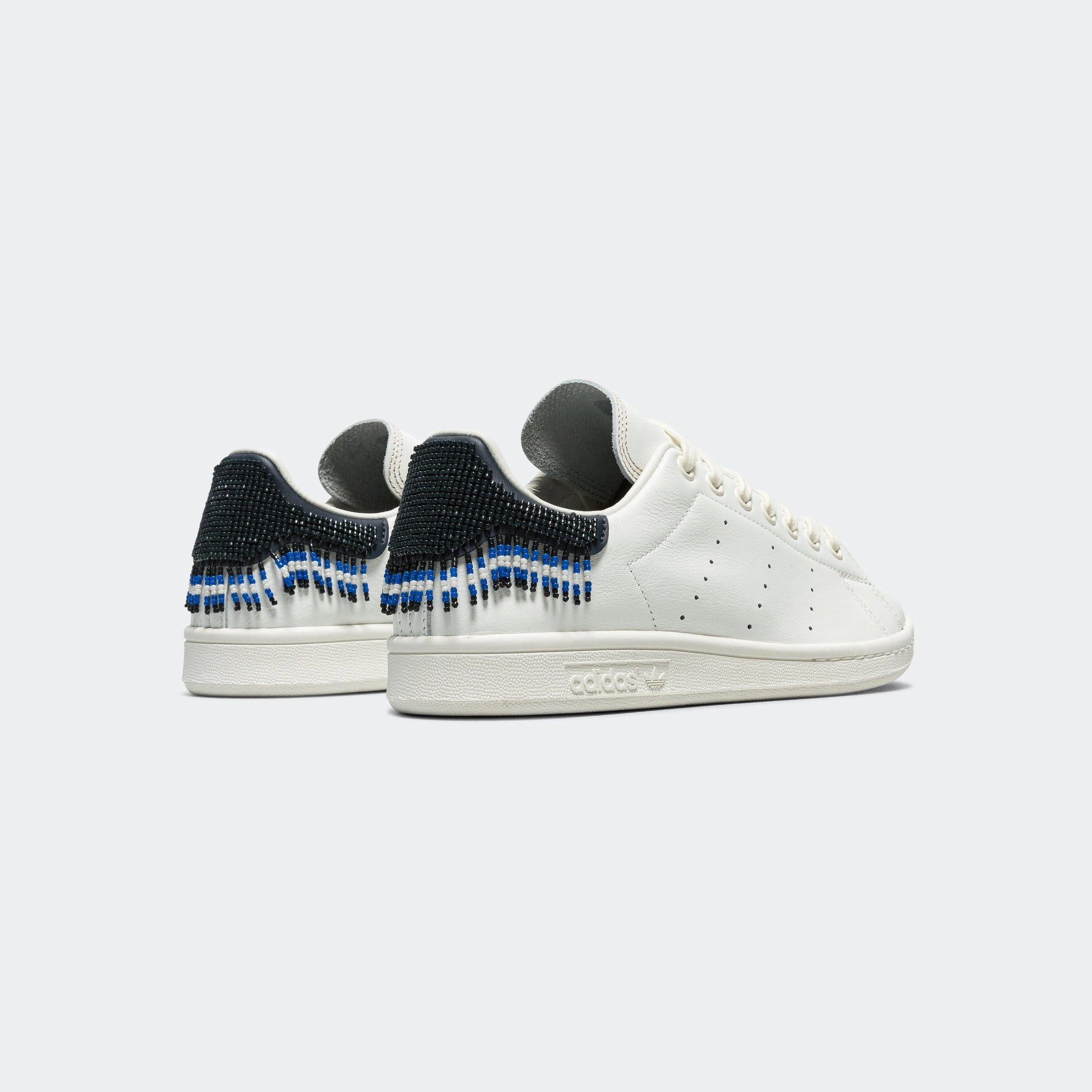 Stan Smith by Edison Chen x CLOT - Core White/Night Navy Adidas Foam Runner Shoes