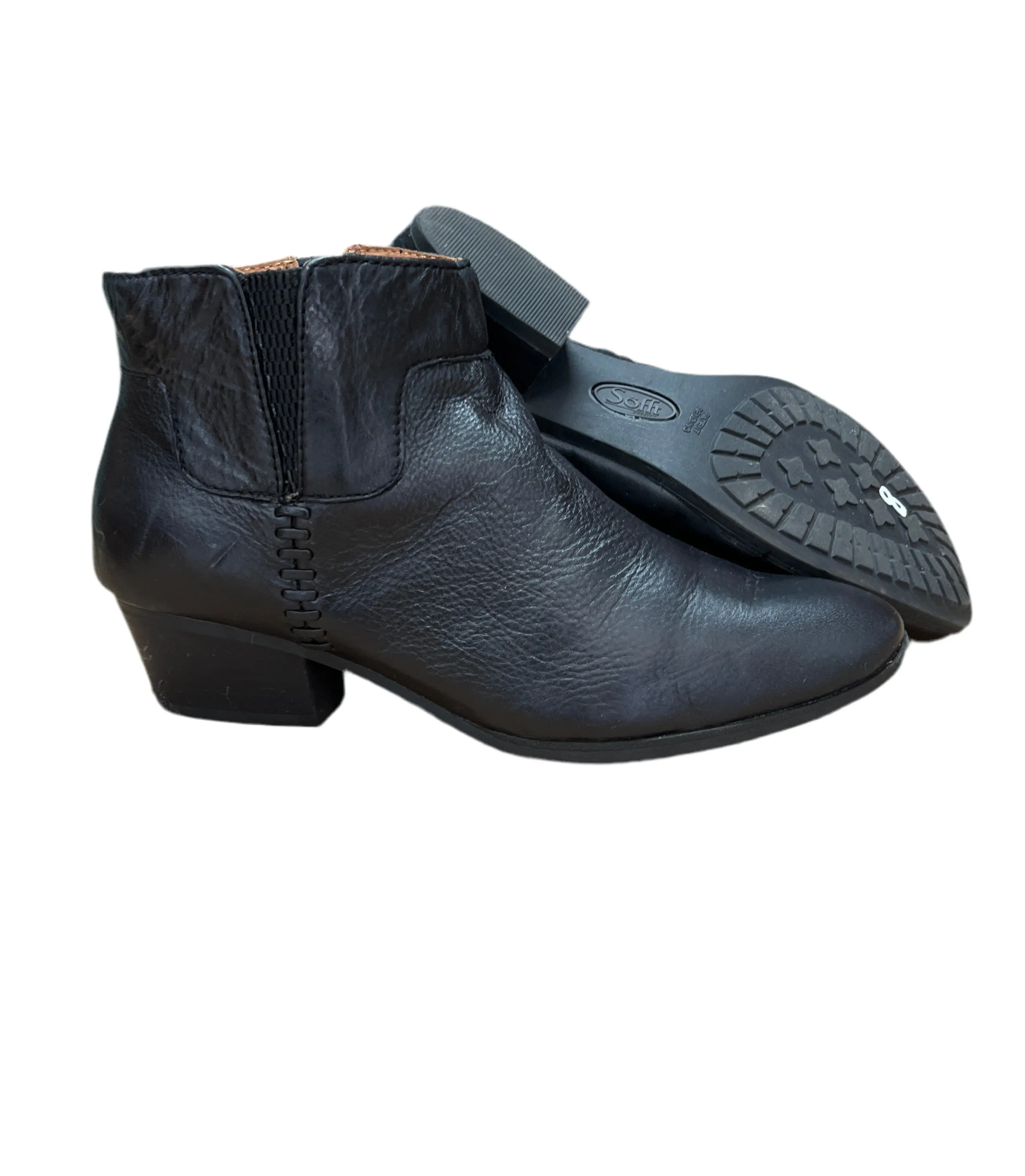 Ecco Boots SOFFT Women's Parveen Ankle Bootie 8M black leather