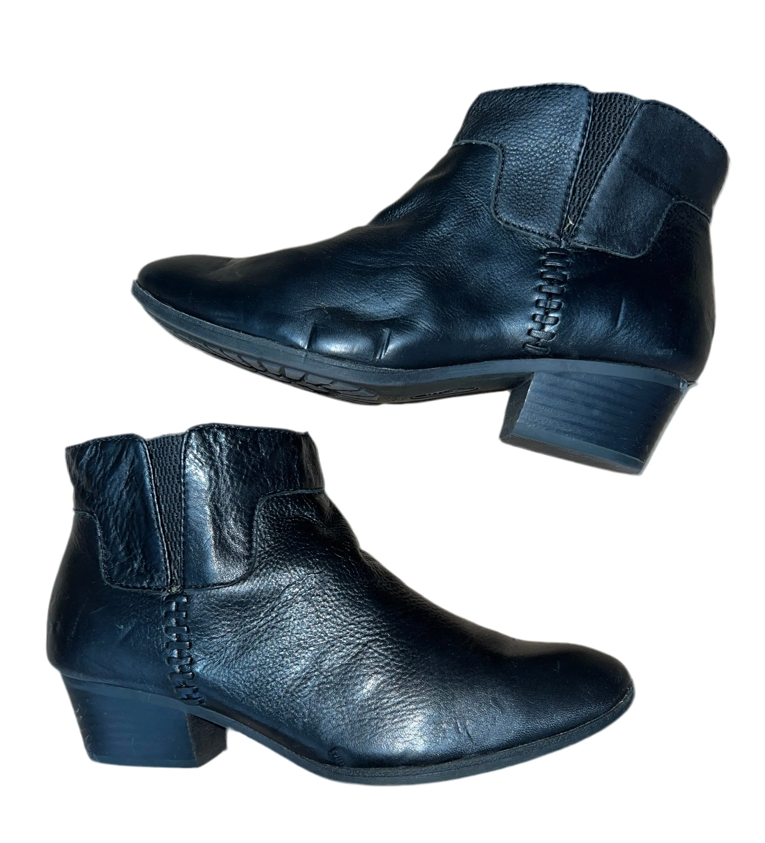 Puppy Boots SOFFT Women's Parveen Ankle Bootie 8M black leather