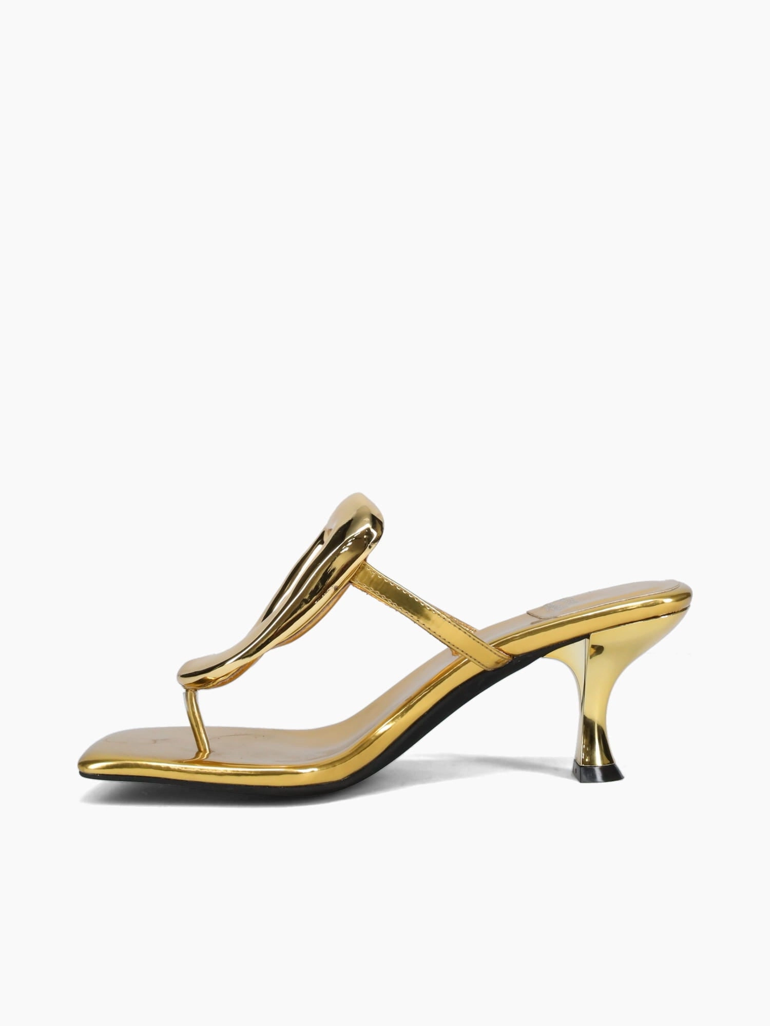 Matalan Casual Shoes Linqup Gold Gold metallic