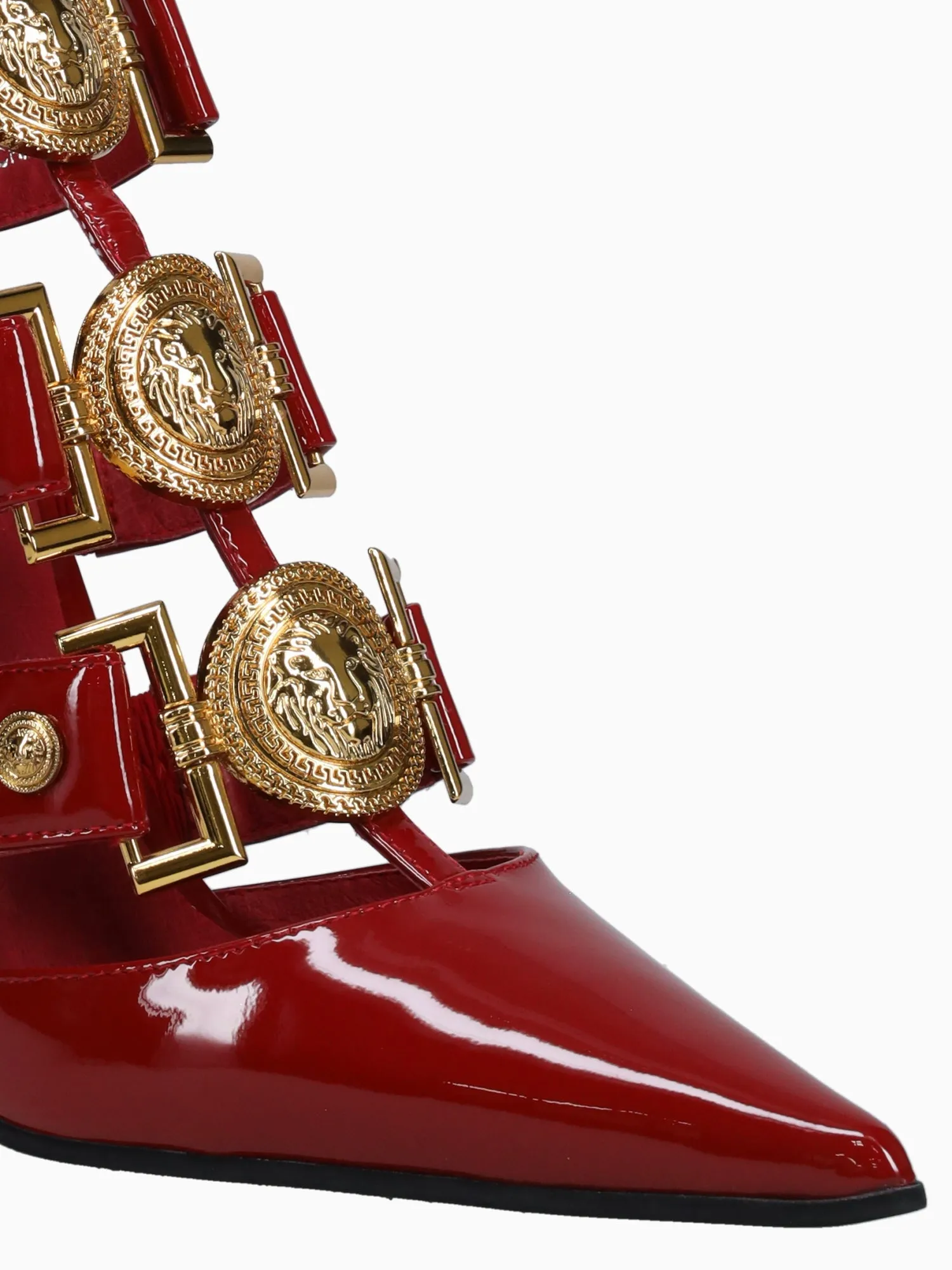 Tennis Casual Shoe Lionness Red Patente