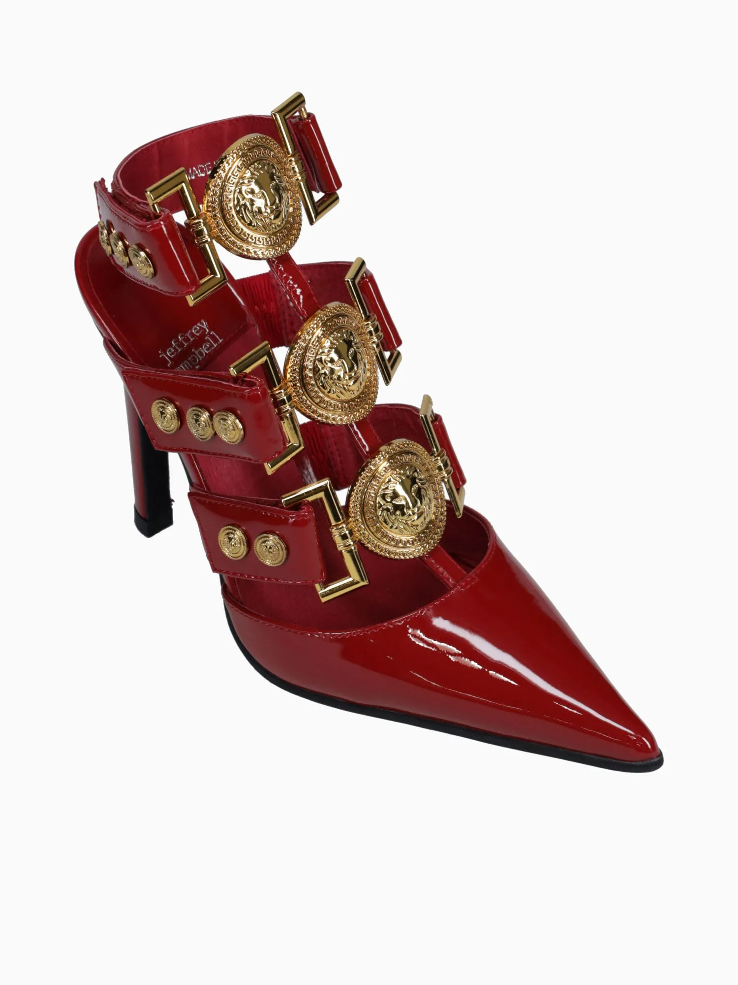 Casual Riding Shoes Lionness Red Patente