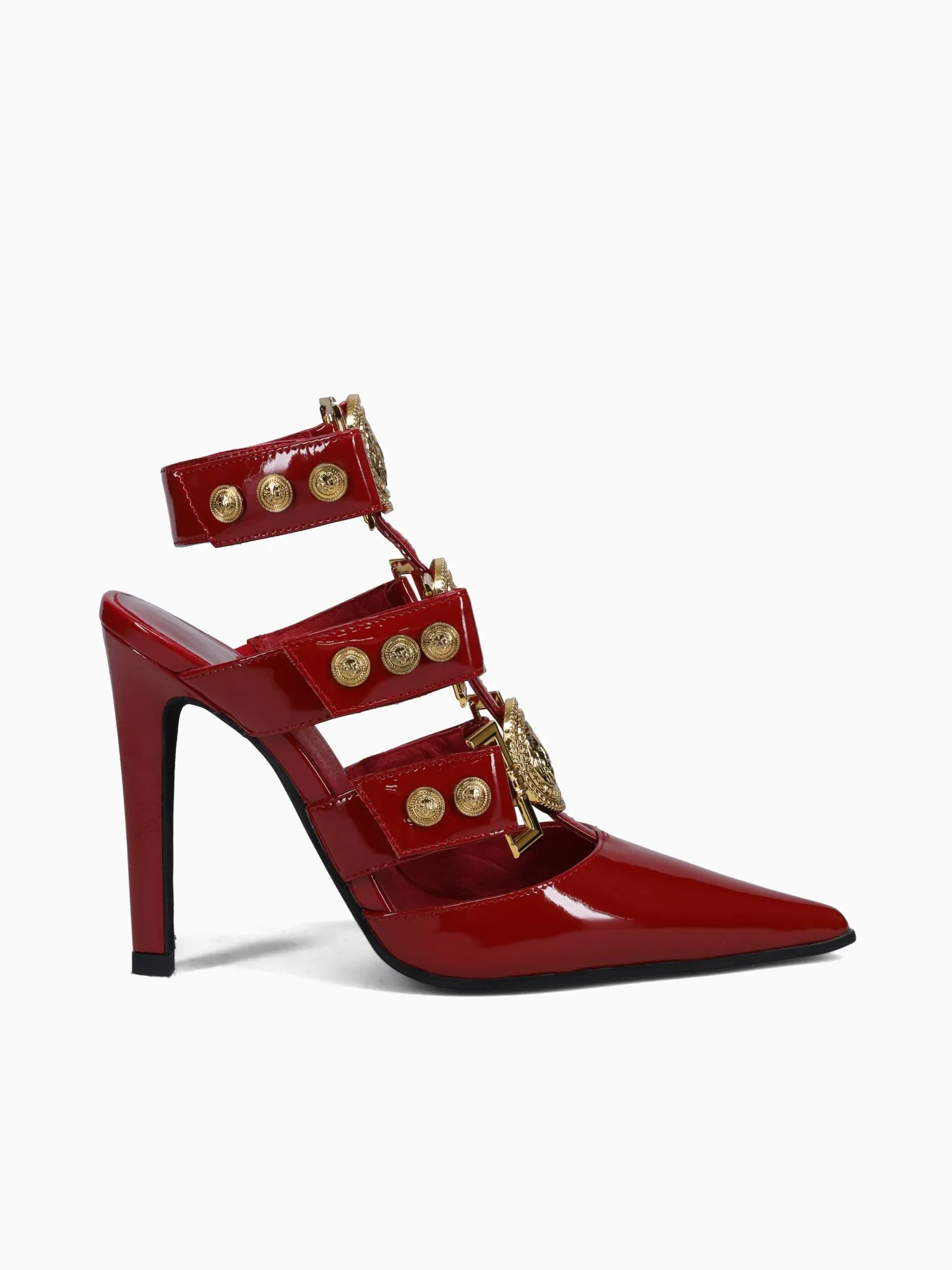 Lionness Red Patente Casual Shoes Under 2000