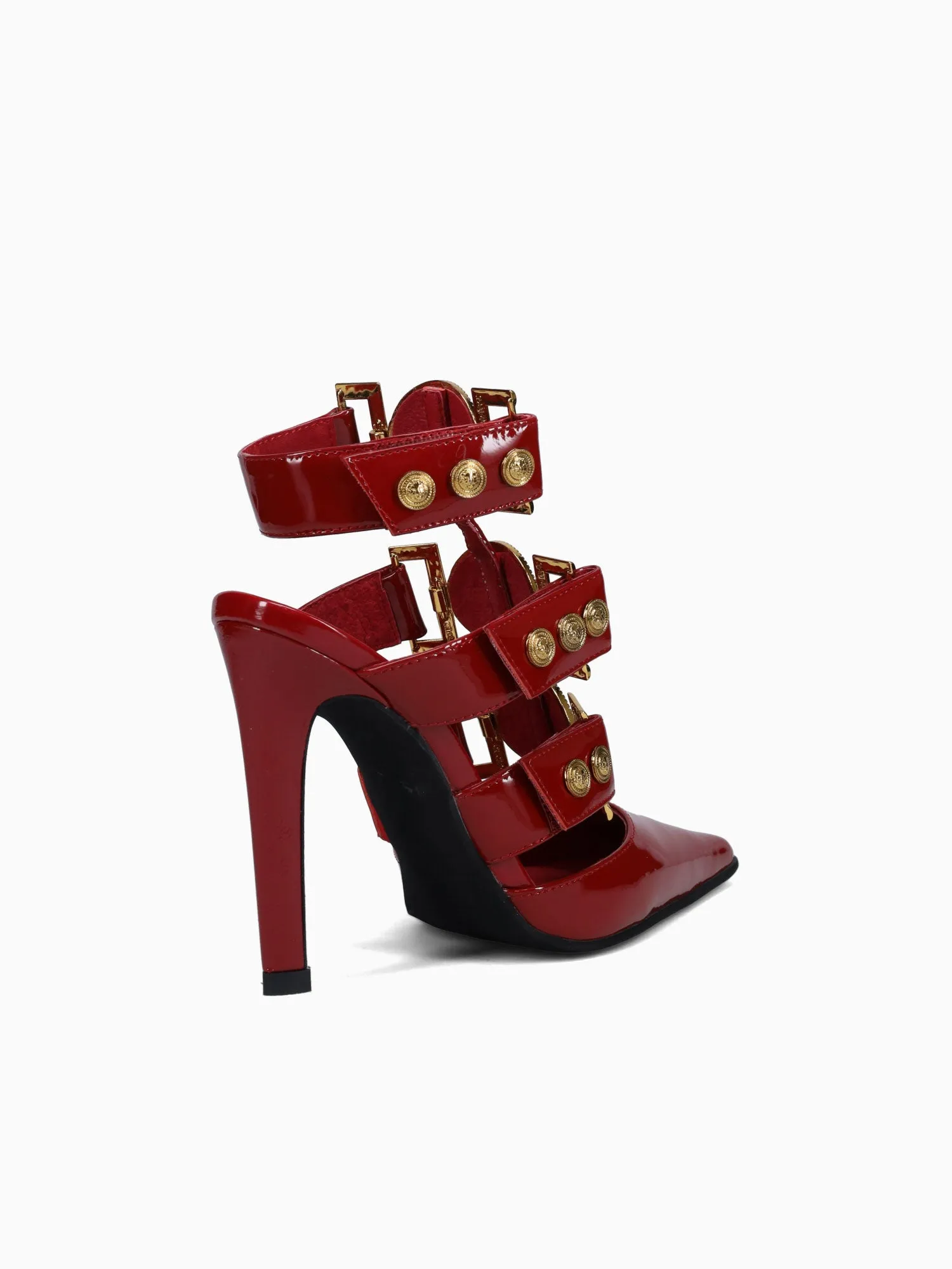 Lionness Red Patente Cheap Casual Athletic Shoes