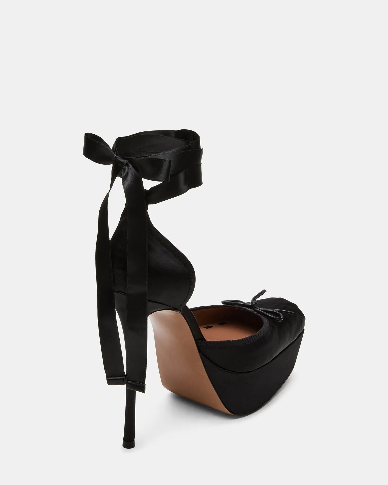 LISTEN BLACK SATIN Replace High Heel Tips