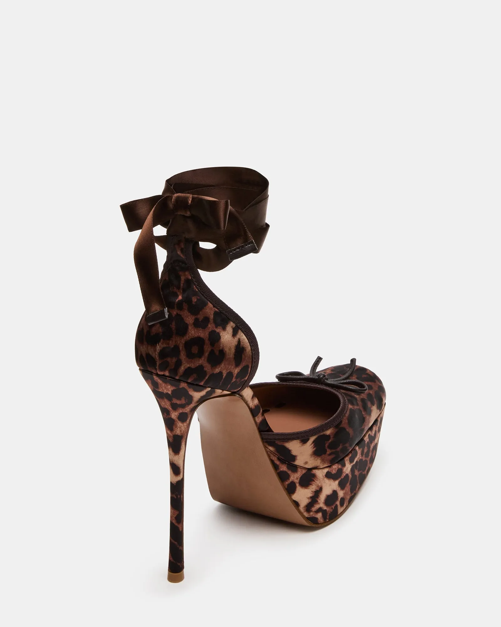 LISTEN LEOPARD SATIN 5.5 High Heels