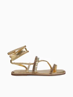 Air Max 2021 Casual Shoes Lexia Gold Strass Weave