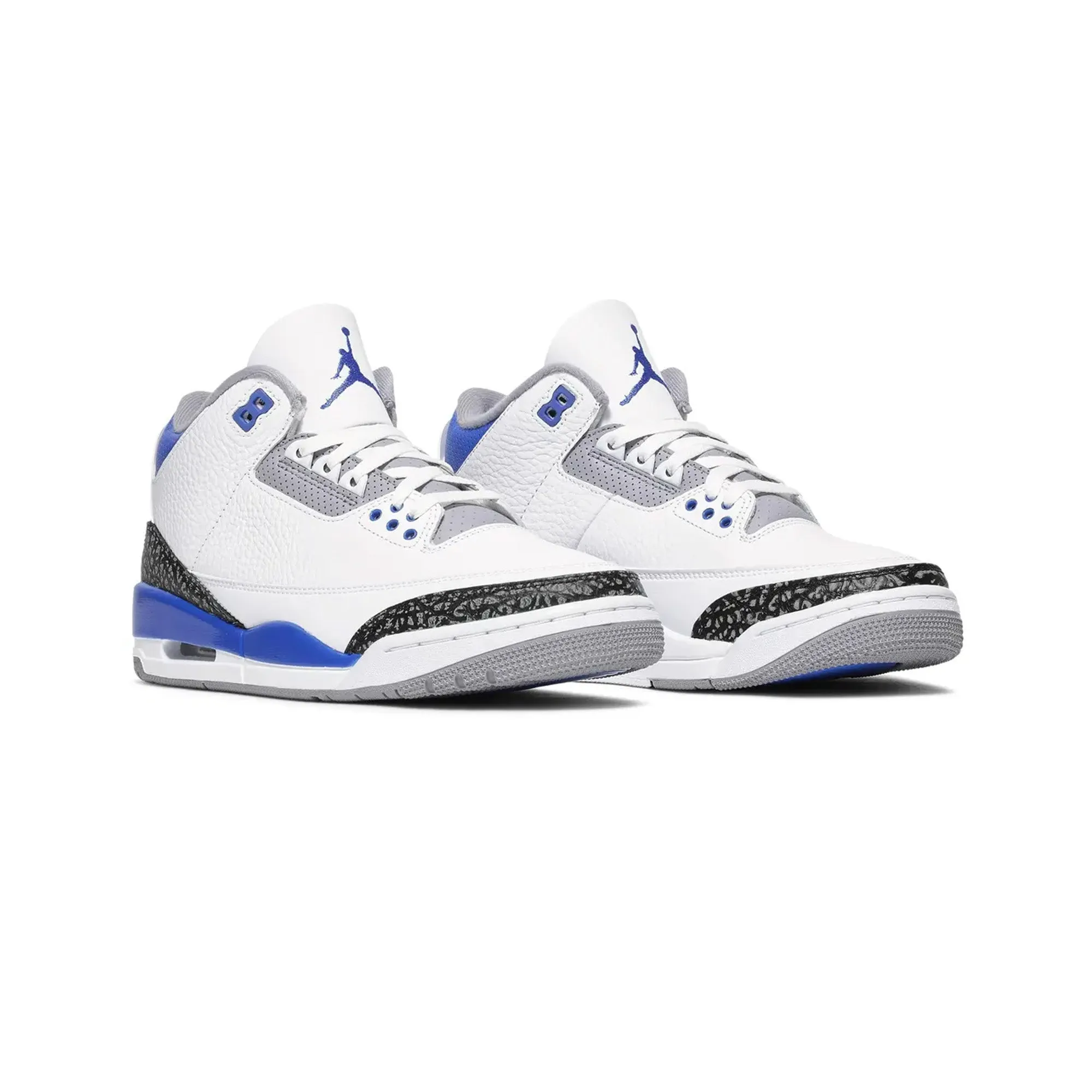 Air Jordan 3 'Racer Blue' (2021) Size Basketball Sneakers