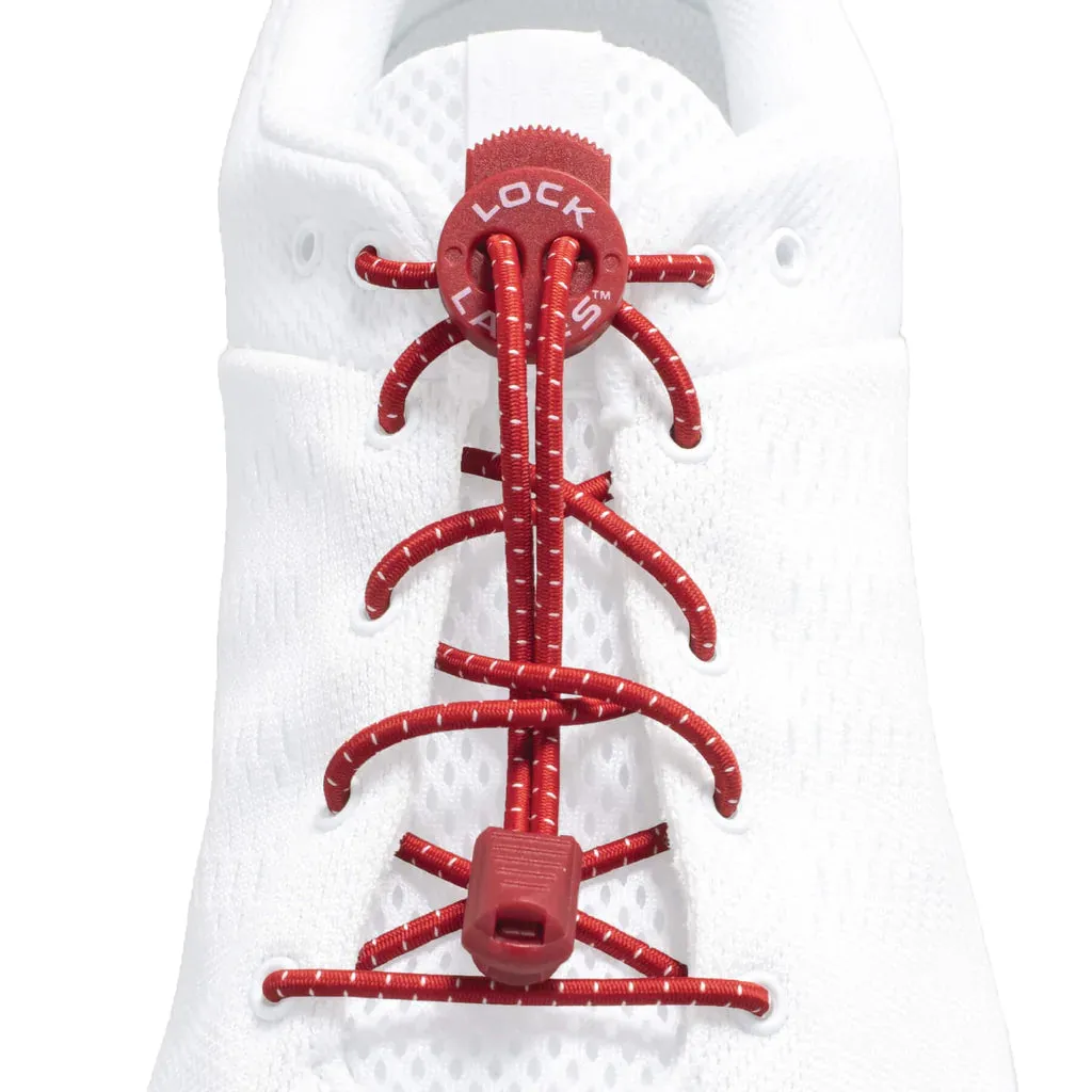 Business Summer Shoes LOCK LACES RED