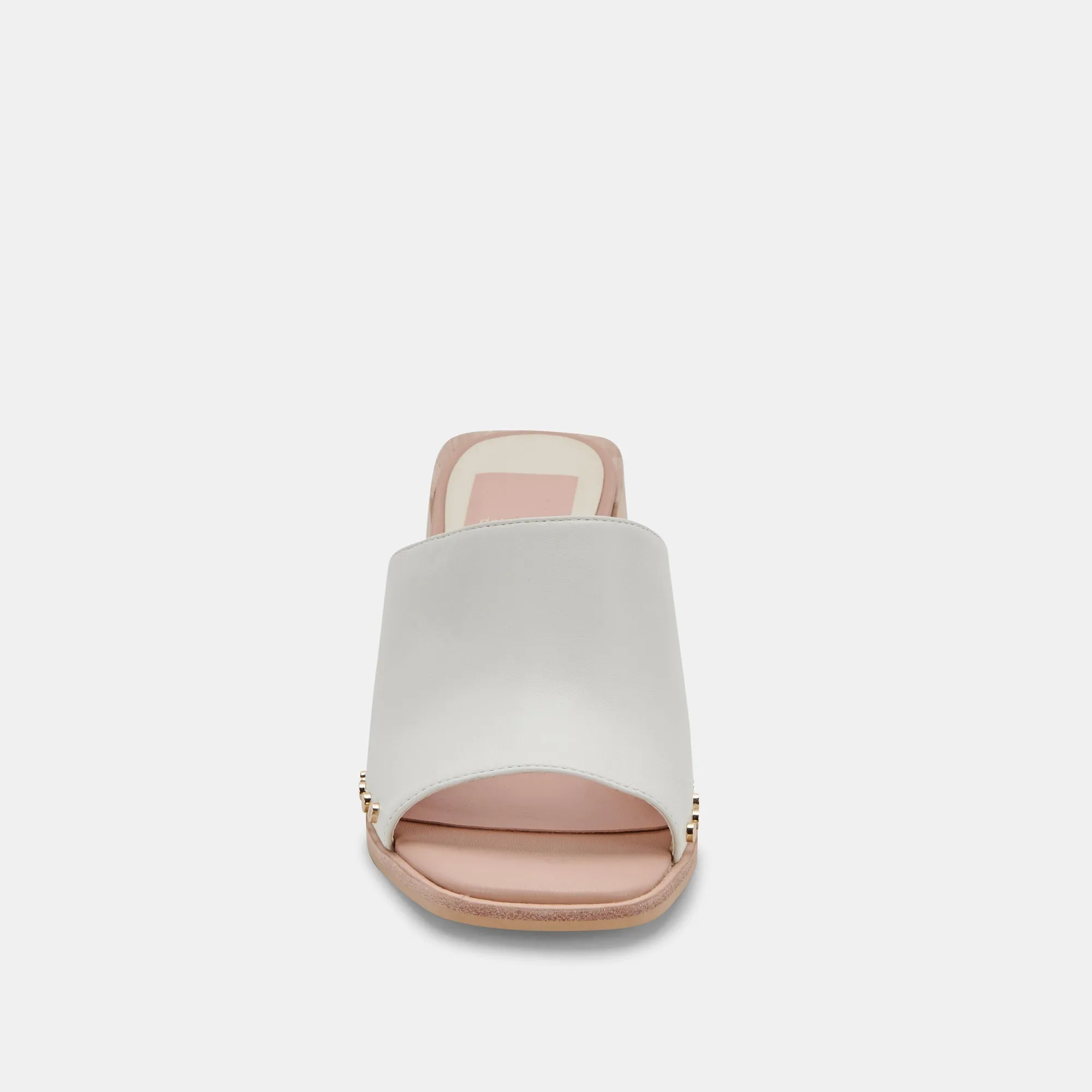 High Heels Pron AMINO HEELS WHITE LEATHER - re:vita