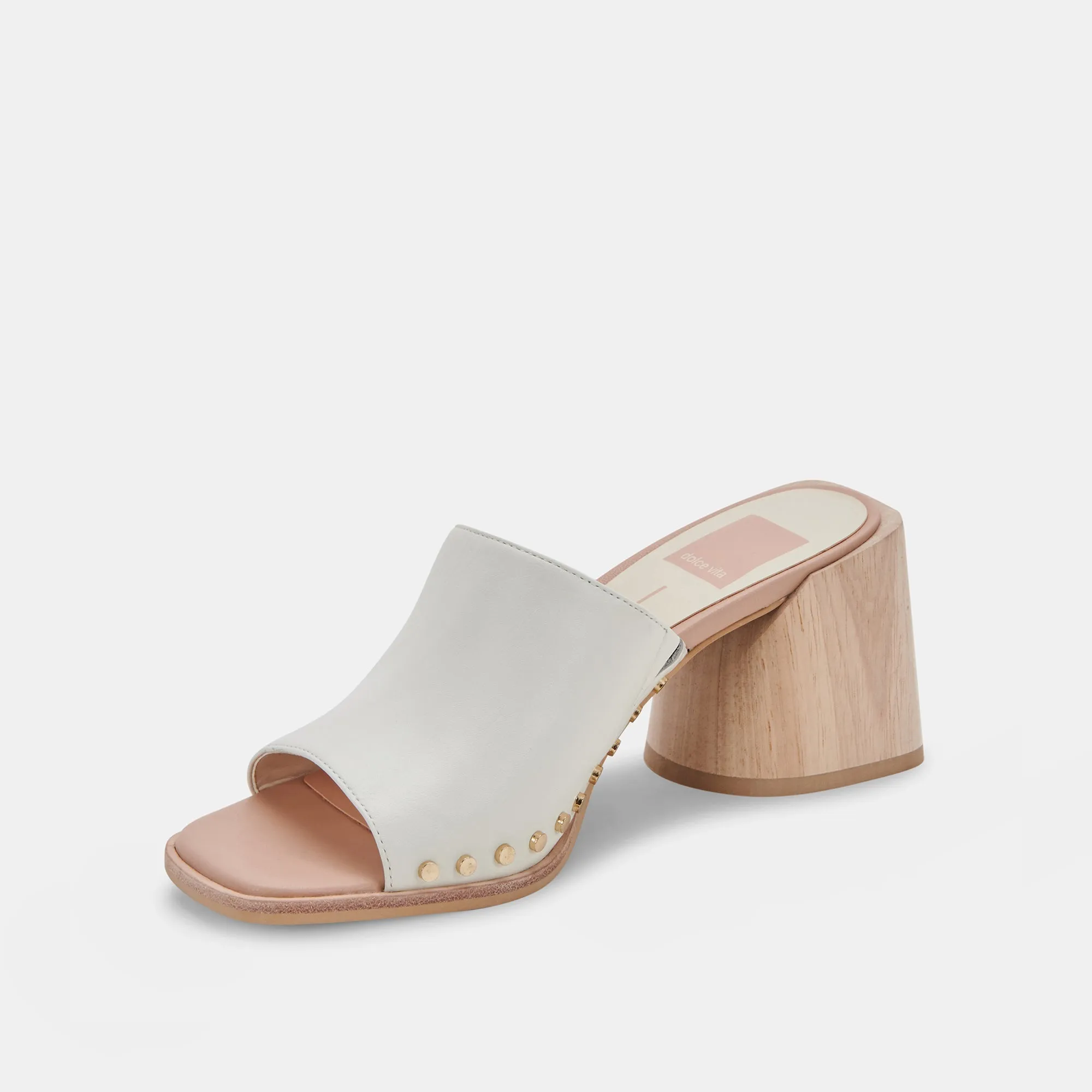 AMINO HEELS WHITE LEATHER - re:vita High Heels Butchers