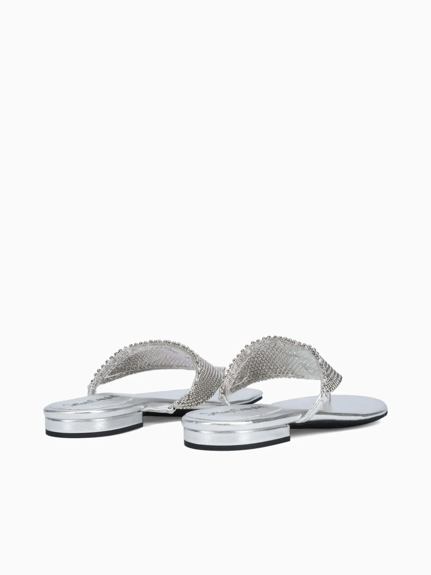 Lockupjs Silver Chain Size Casual Dress Shoes