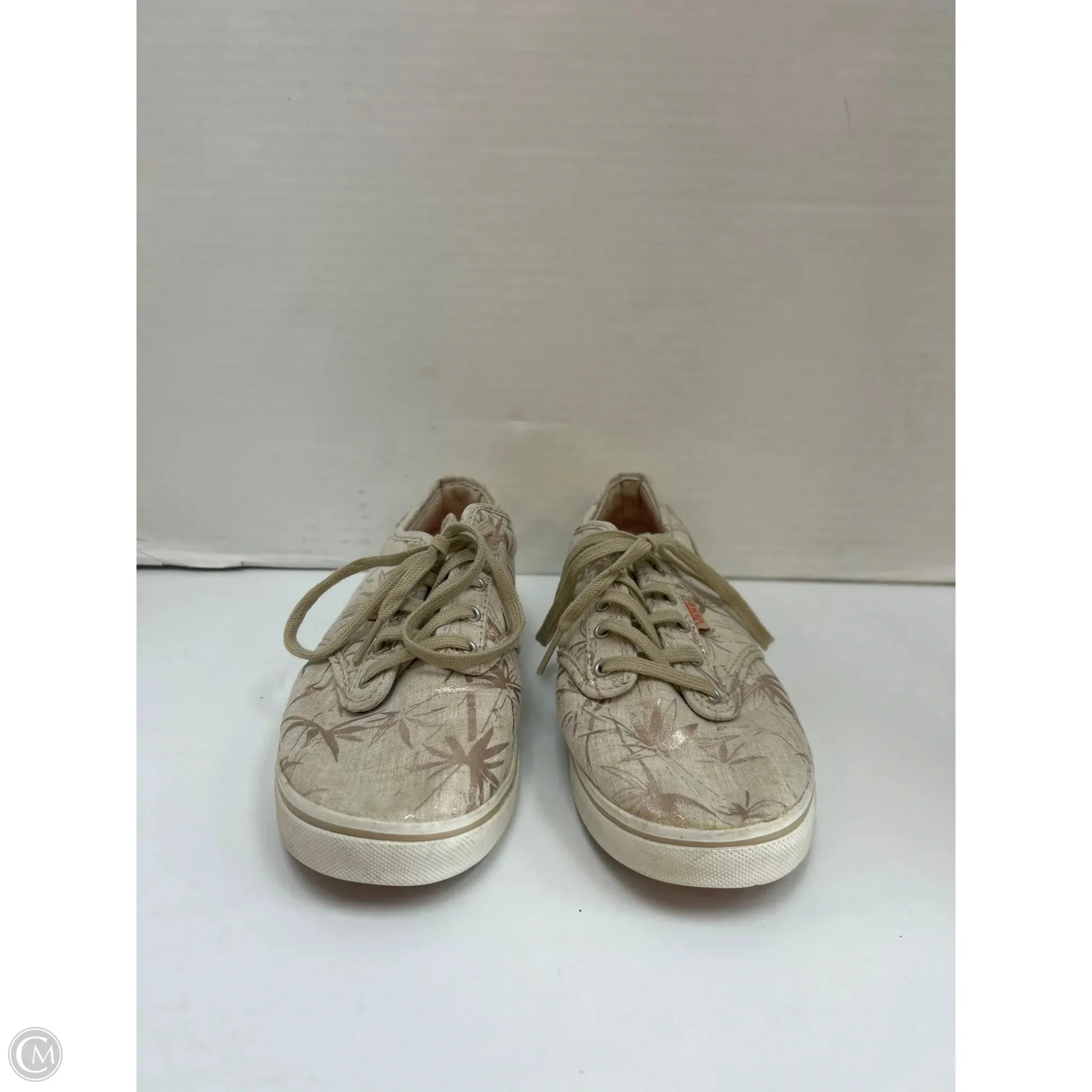 Shoes Sneakers By Vans In Gold, Size: 8.5 Caterpillar Shoes Casual