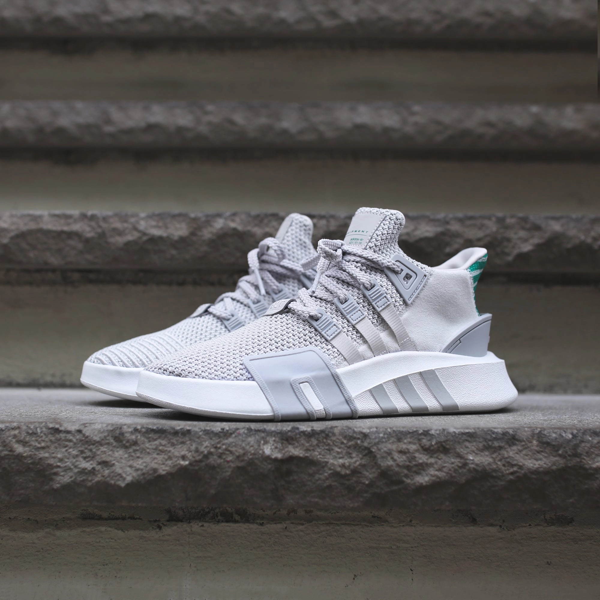 adidas Originals Junior EQT Basketball ADV - Grey / White Nmd Runner Shoes Adidas