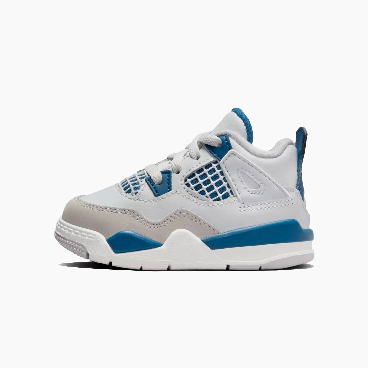Washable Sneakers Kid's Air Jordan 4 Retro "Military Blue" Toddlers