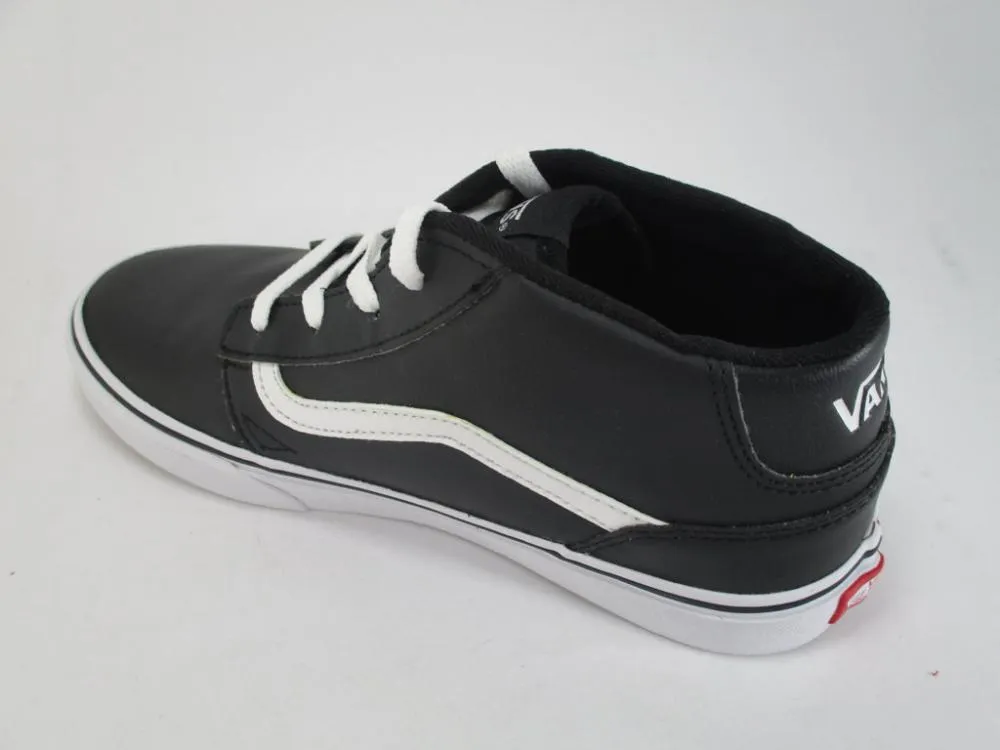 Vans scarpa sneakers da bambino Chapman Mid VN0A38J4U0M nero-bianco Silver Sneakers Ymca Membership
